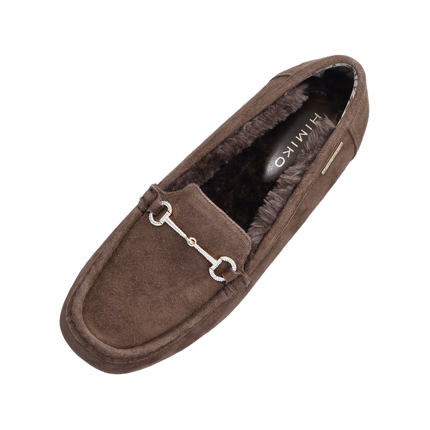 卑弥呼 はっ水シープレザー フレキシブルライトソール ビジュウビット ふわふわモカシン ＜３Ｅ＞