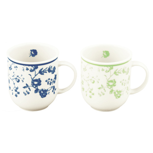 ローラアシュレイ　日本製　ペア　マグカップセット