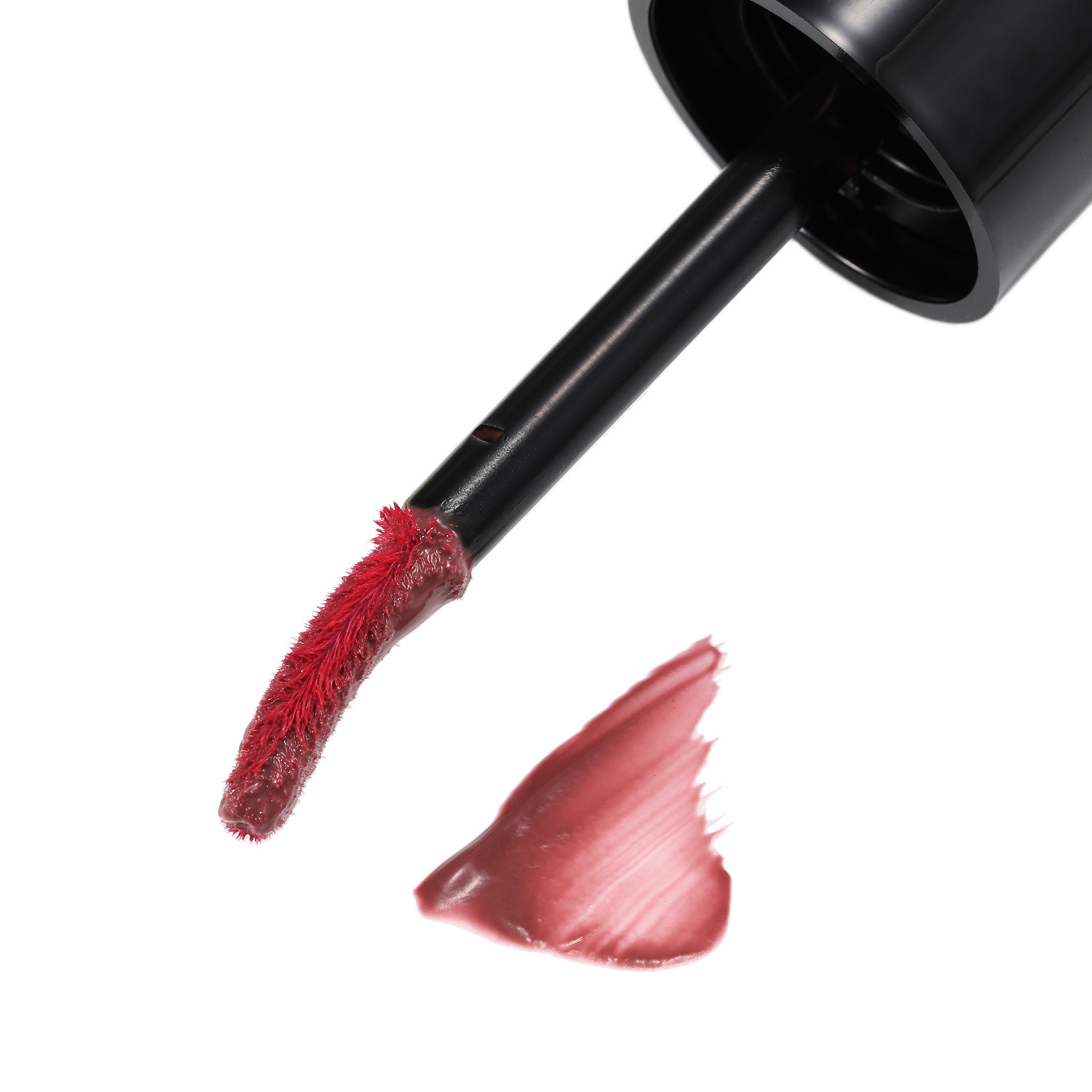 リカリアル 輝くツヤ感できれいに発色 高密着で色落ちしにくい ティントタイプ クリーミィグロスティント ＜ミルクロゼピンク＆ 　ヌーディーピンク＞ ２色セット