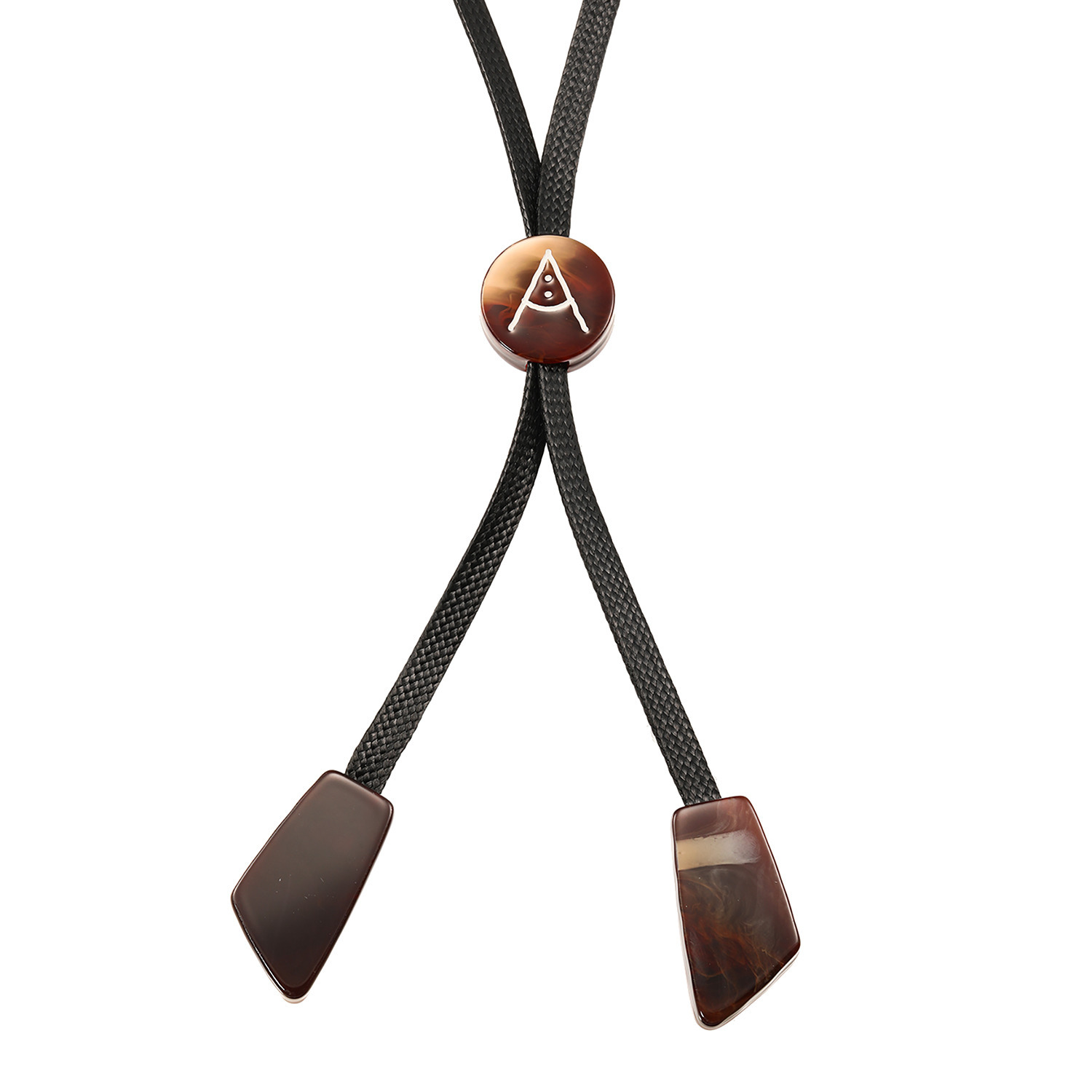 エアリーフェアリー アートカリグラフィ リバーシブル ロングペンダント