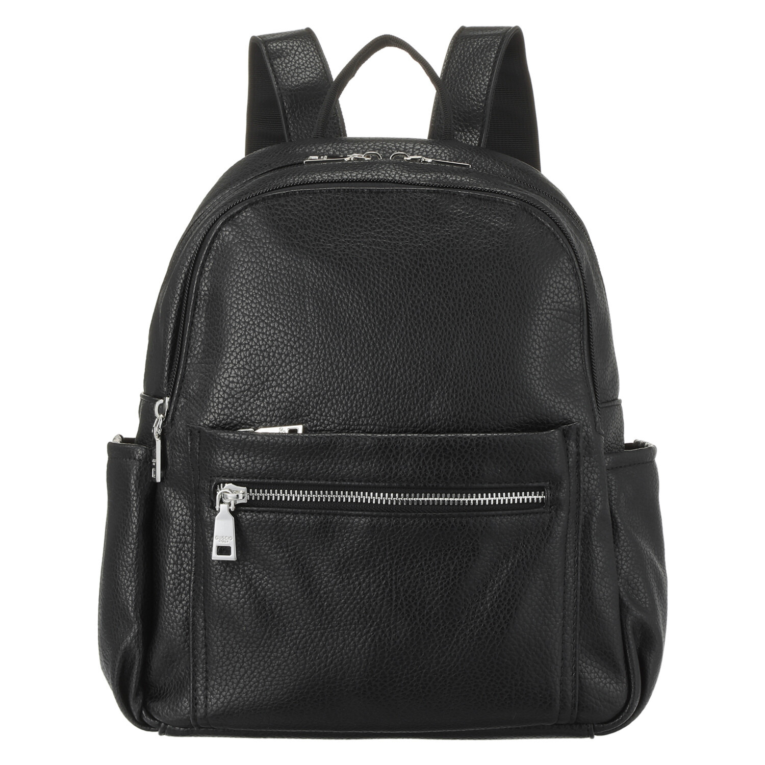 グッシオイタリー ポケットたっぷり ラウンド型ミニリュック