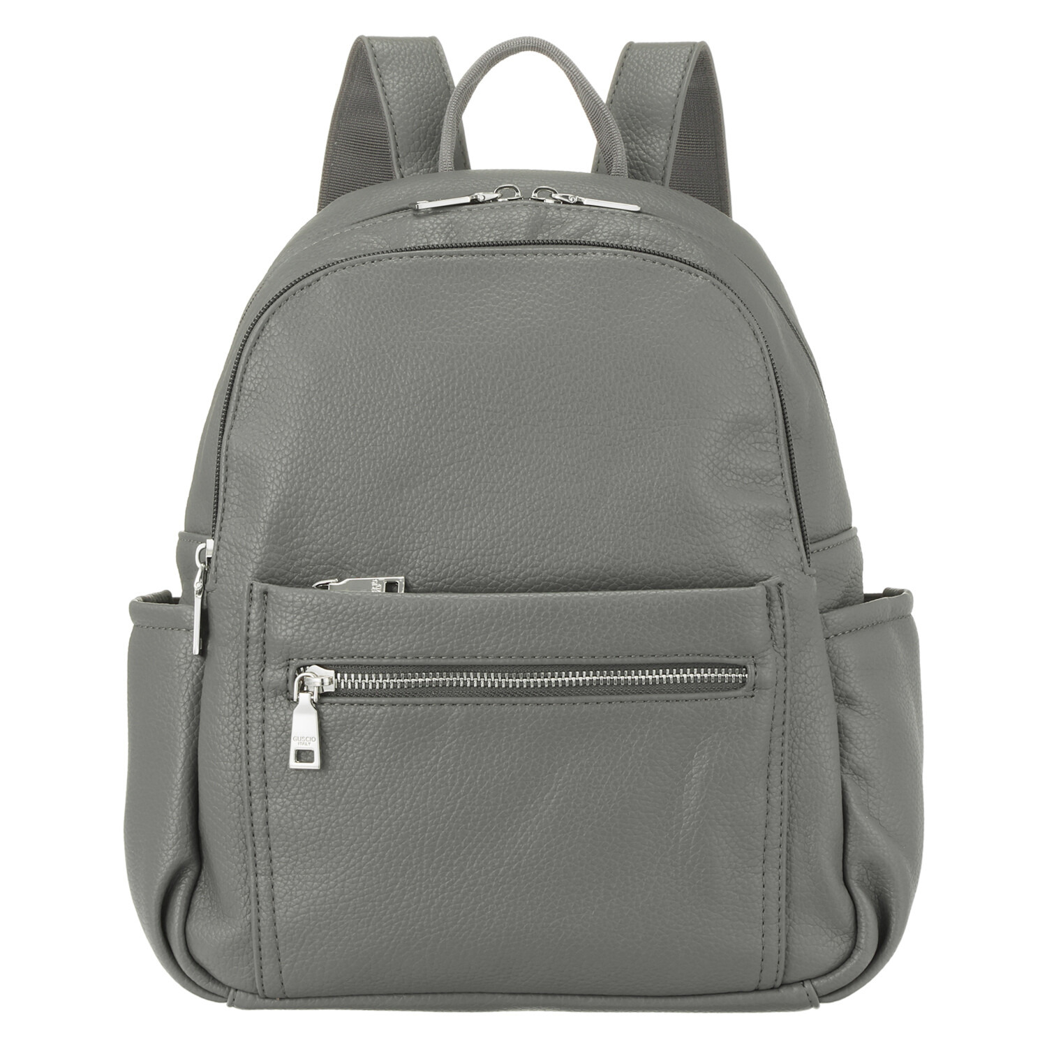 グッシオイタリー ポケットたっぷり ラウンド型ミニリュック