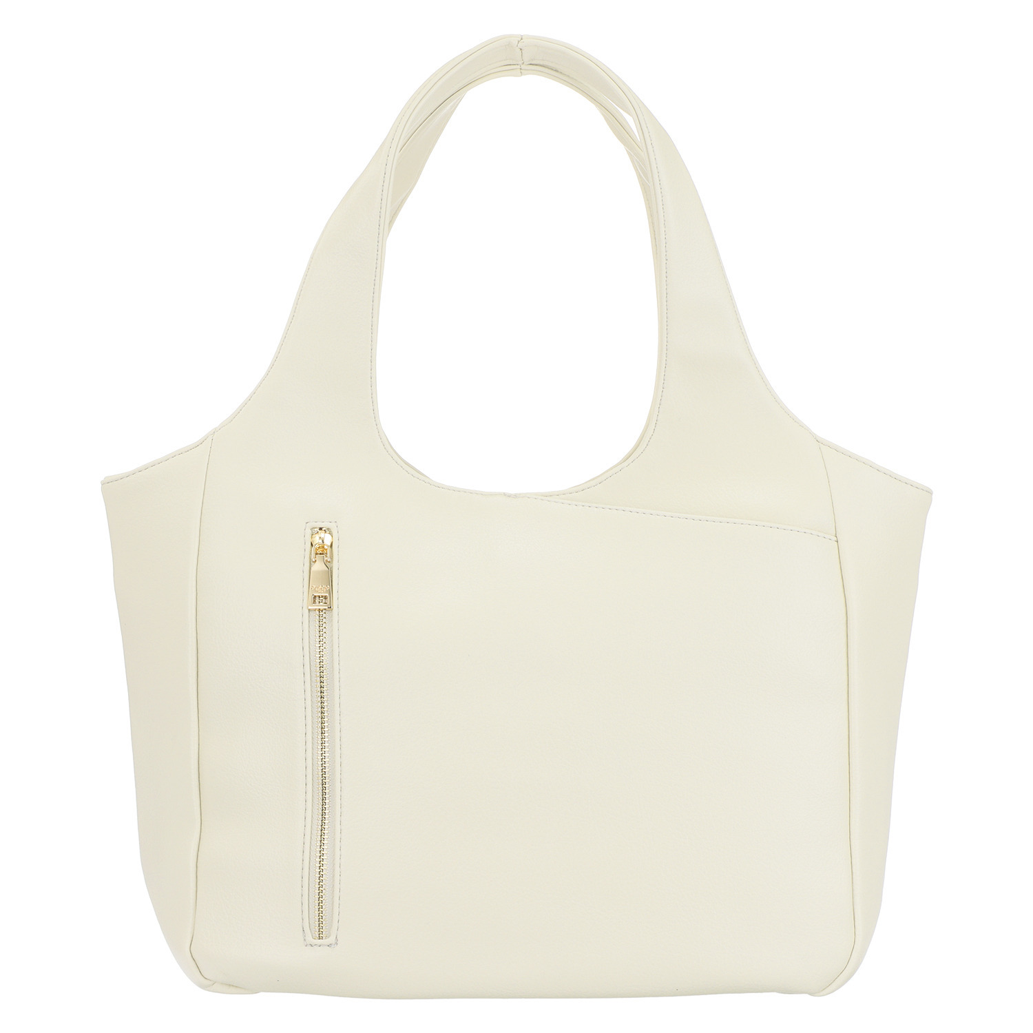 グッシオイタリー 柔らかレザータッチ素材 くり手トートバッグ