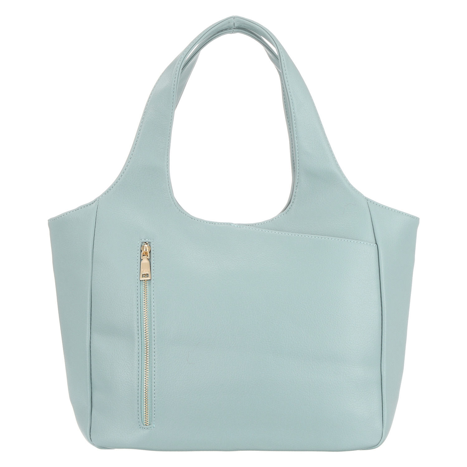 グッシオイタリー 柔らかレザータッチ素材 くり手トートバッグ