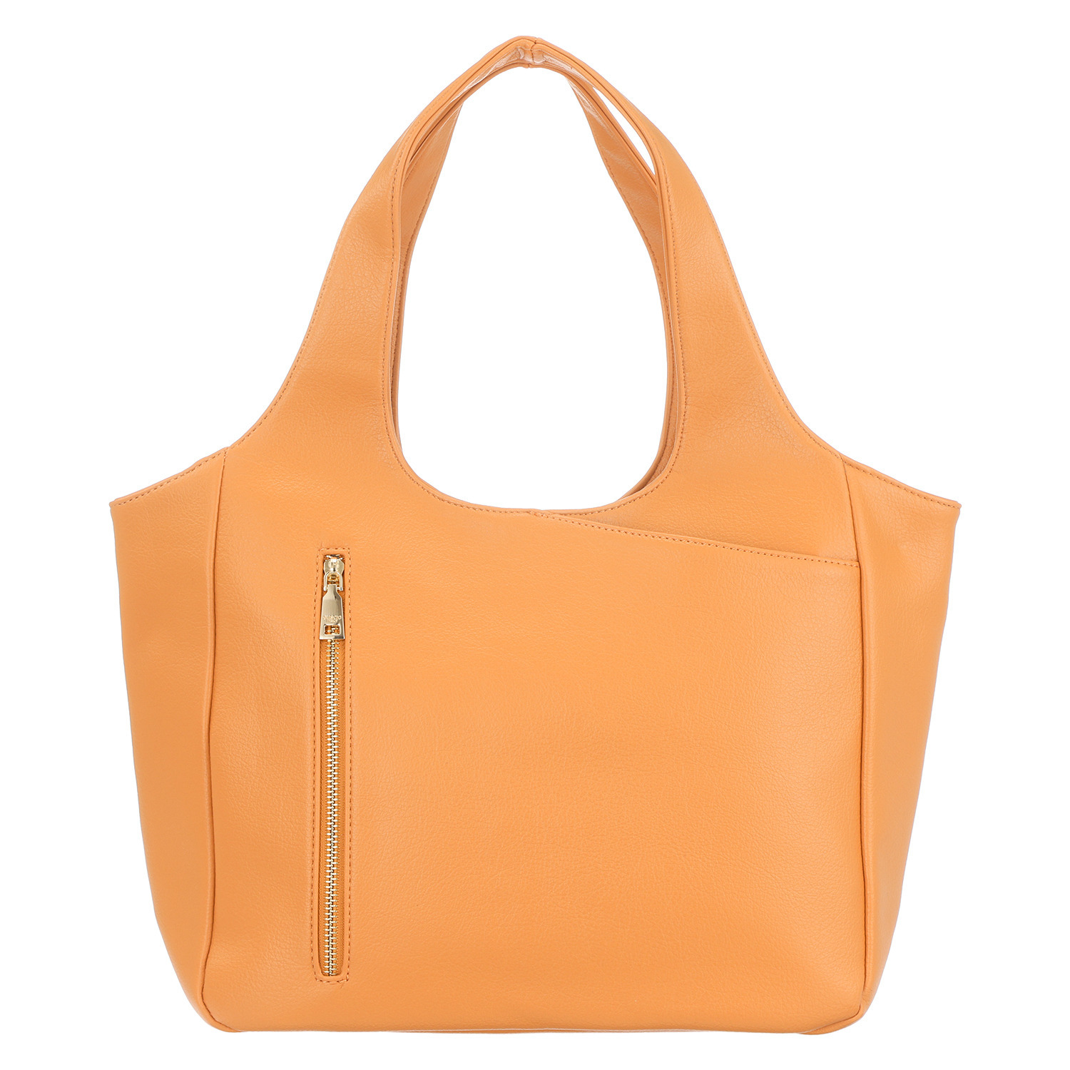 グッシオイタリー 柔らかレザータッチ素材 くり手トートバッグ