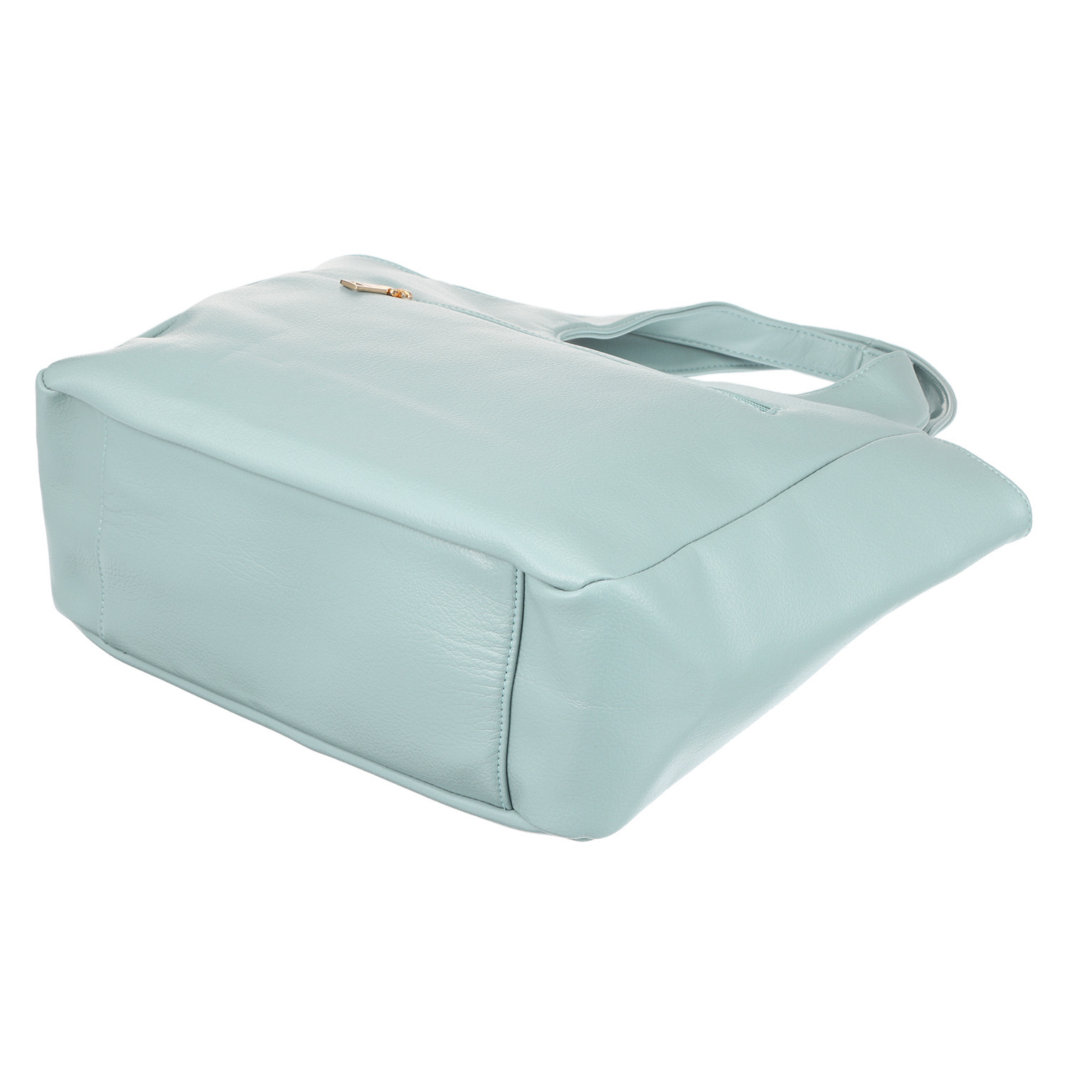 グッシオイタリー 柔らかレザータッチ素材 くり手トートバッグ