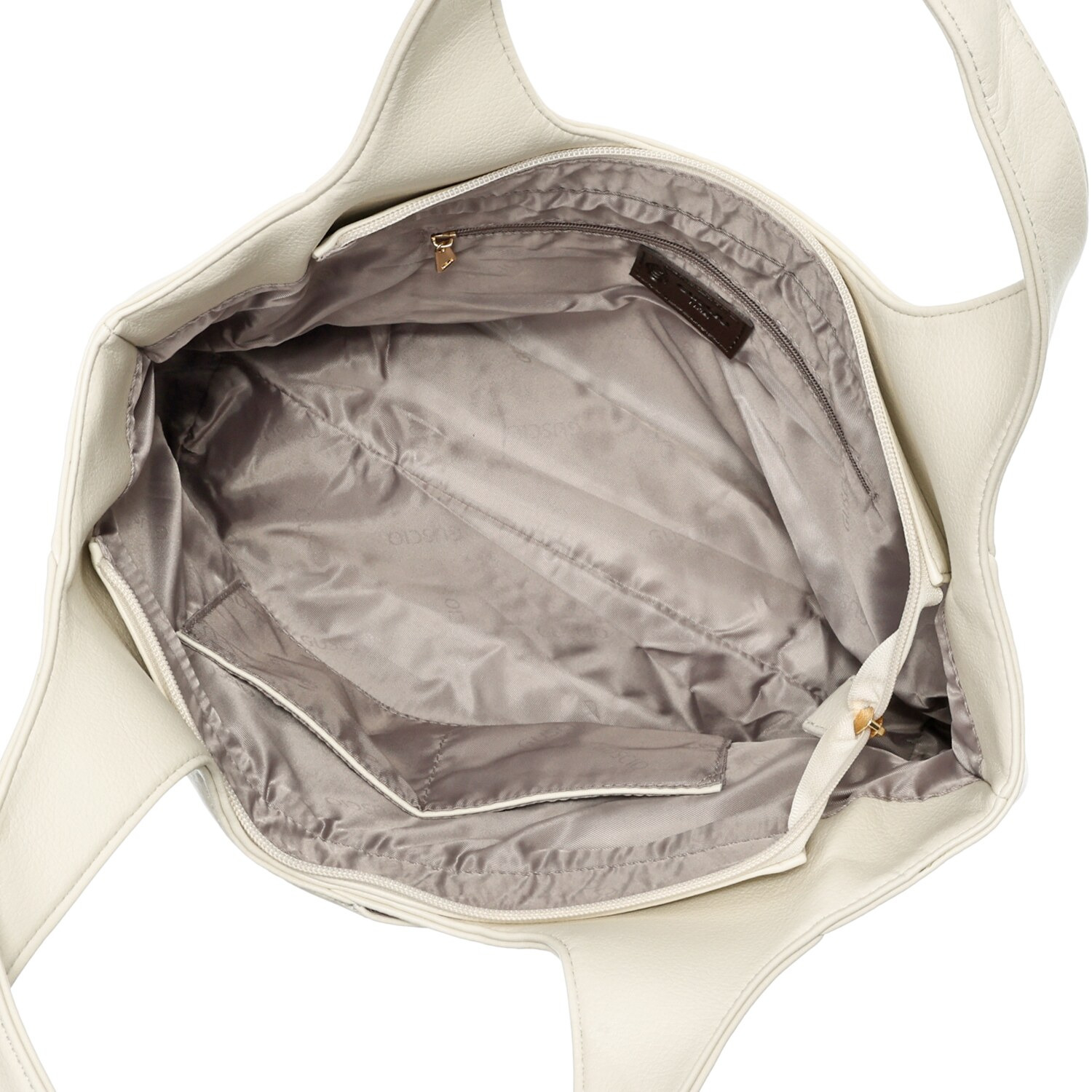 グッシオイタリー 柔らかレザータッチ素材 くり手トートバッグ