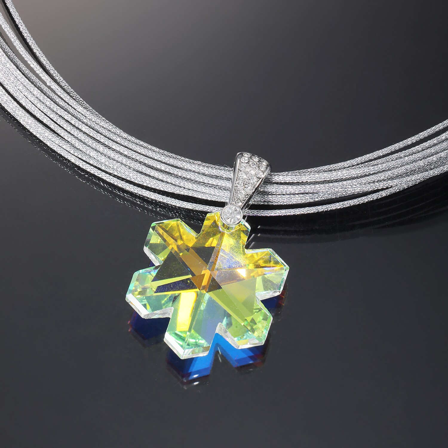 キラキラギフト バイ　アビステ モティーフ コードペンダント