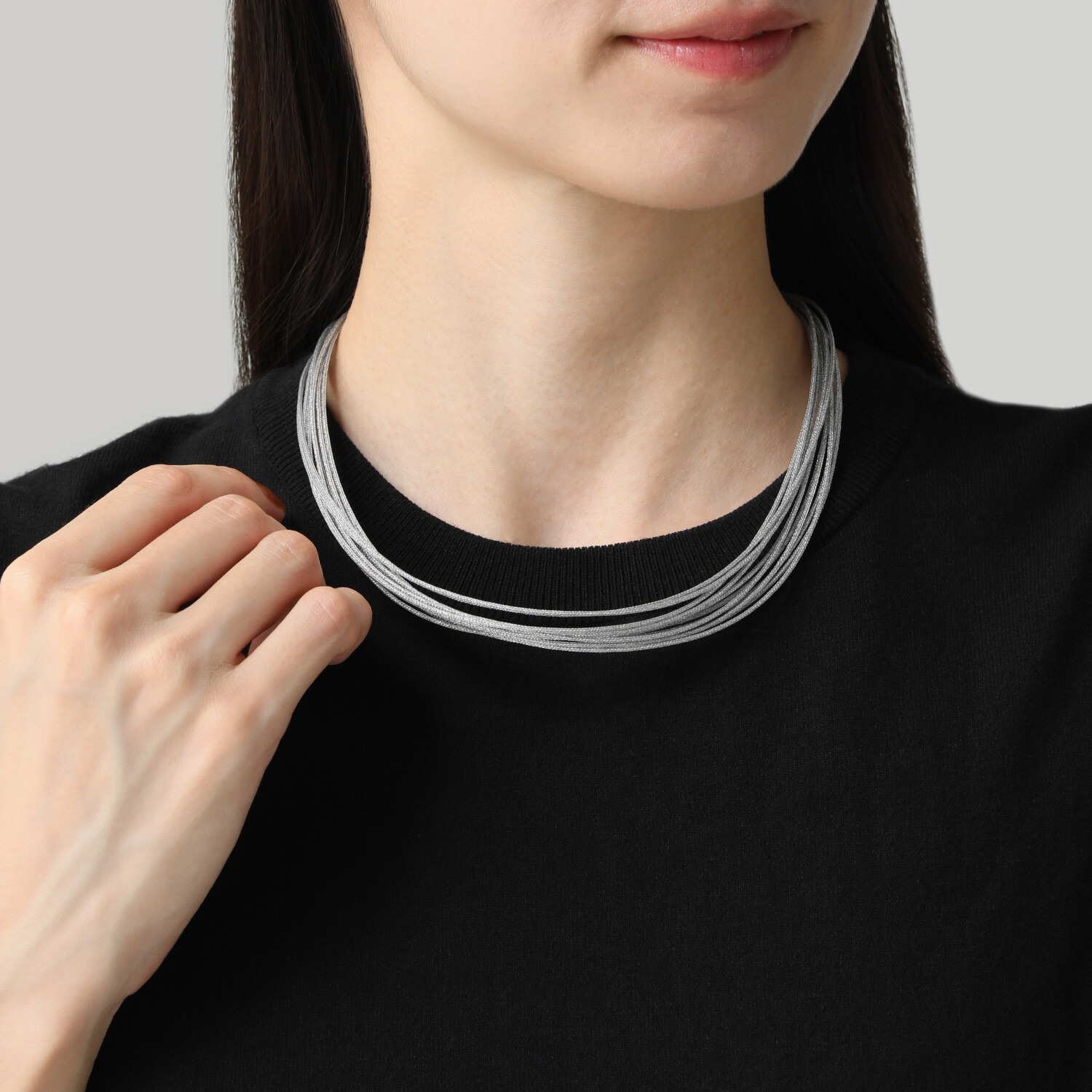 キラキラギフト バイ　アビステ モティーフ コードペンダント