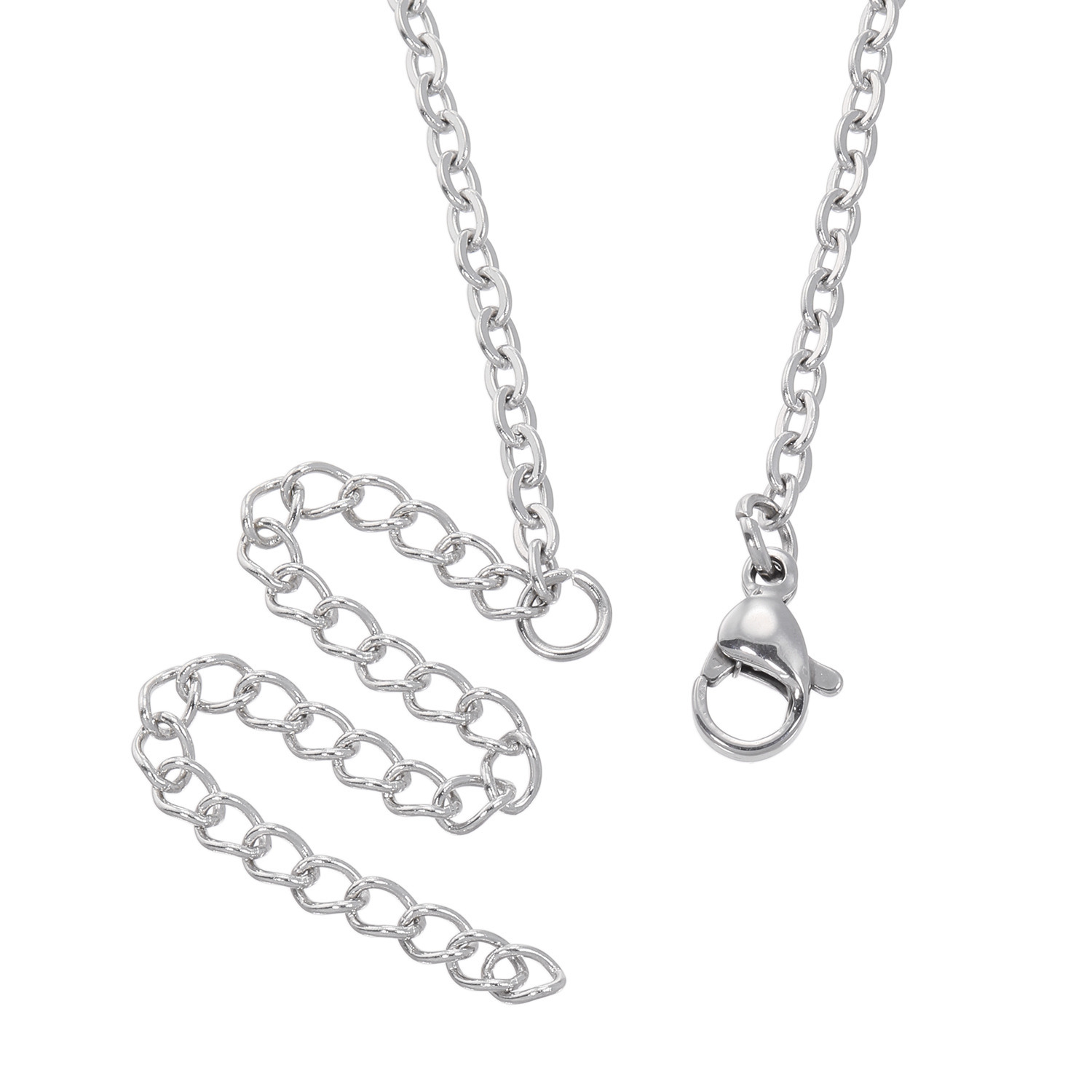 キラキラギフト バイ　アビステ ステンレス クリスタルガラス モティーフペンダント