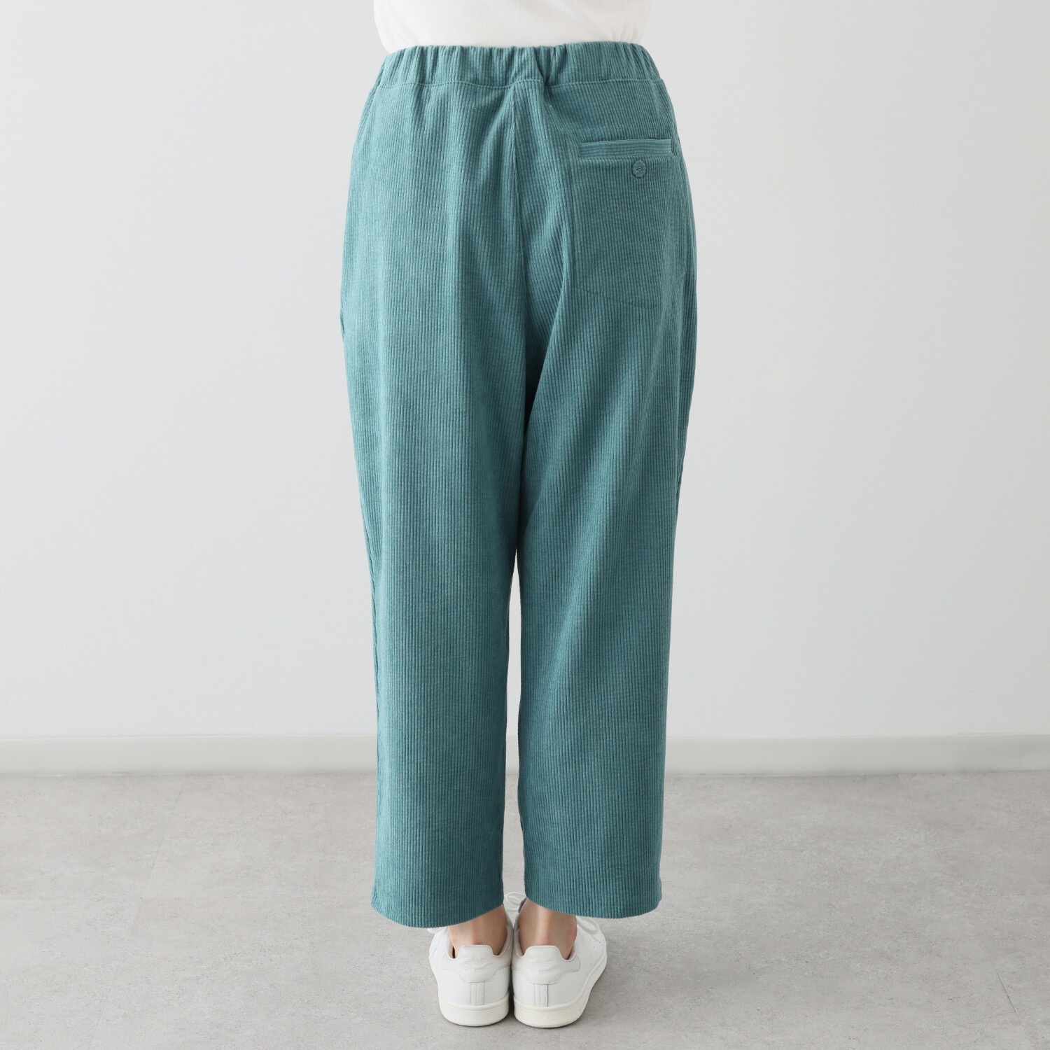 ポンデシャロン コーデュロイ クロップトパンツ