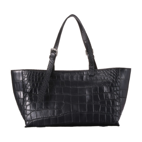 ペレリールッソ　スペインタンナー　ソフトガーメントクロコ　アジャストハンドル　トートバッグ