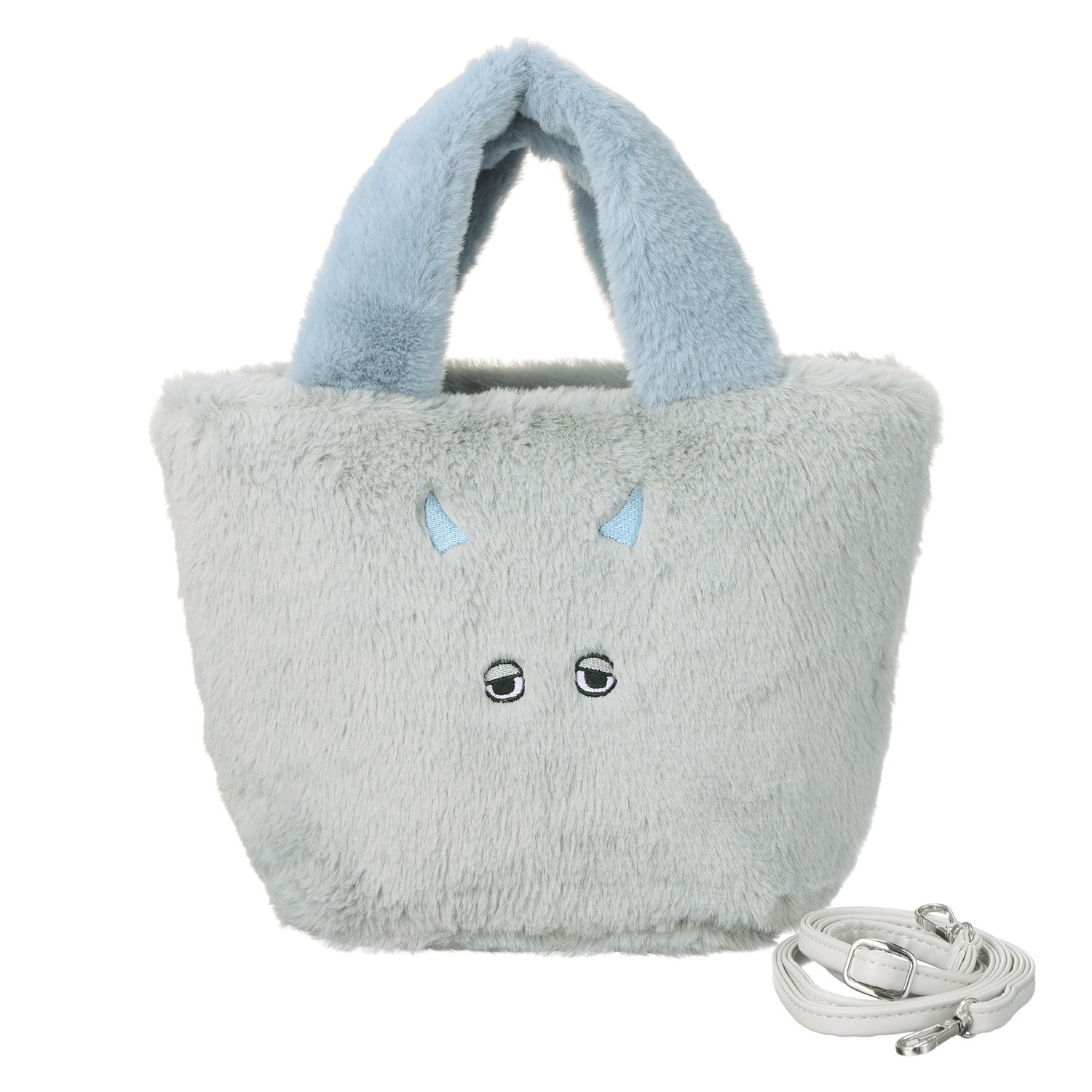 かわいい雑貨屋さん グロリア もこもこモンスター ２ウェイミニトートバッグ