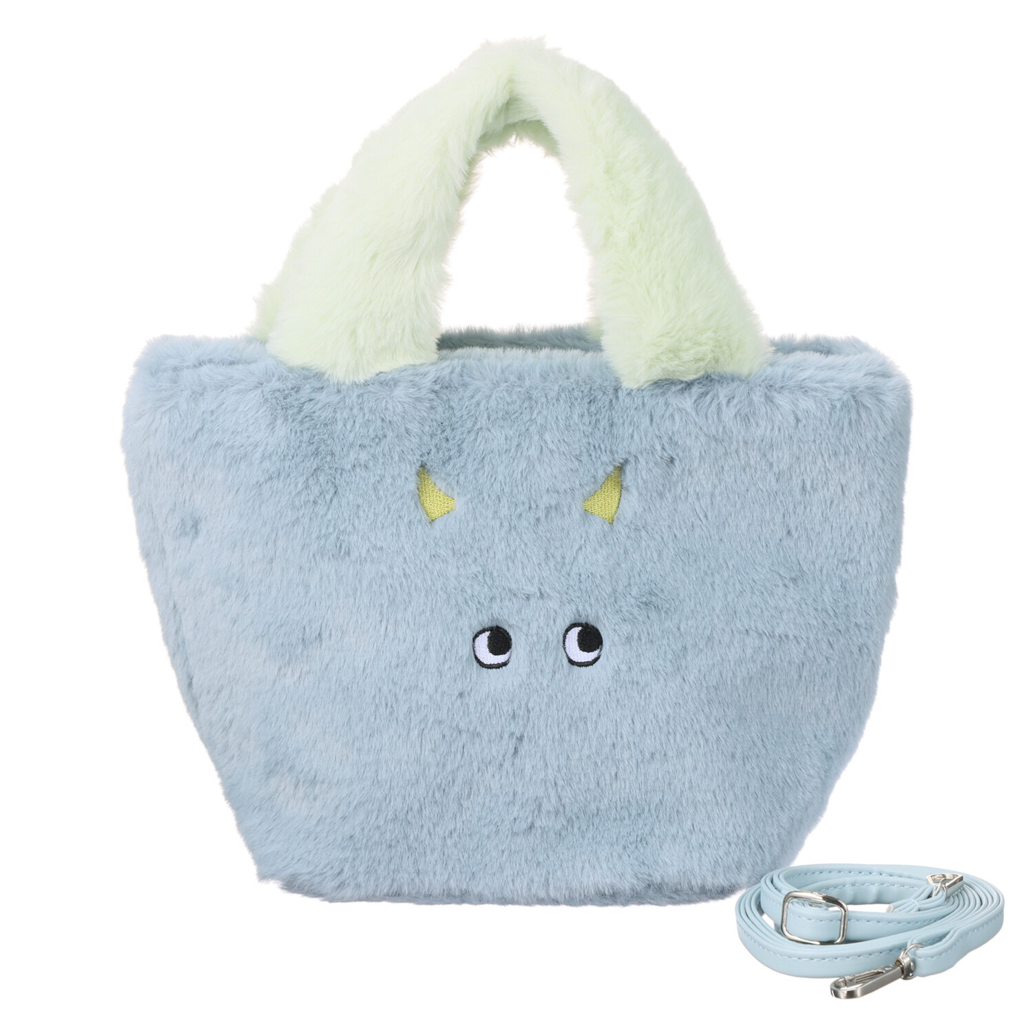 かわいい雑貨屋さん グロリア もこもこモンスター ２ウェイミニトートバッグ