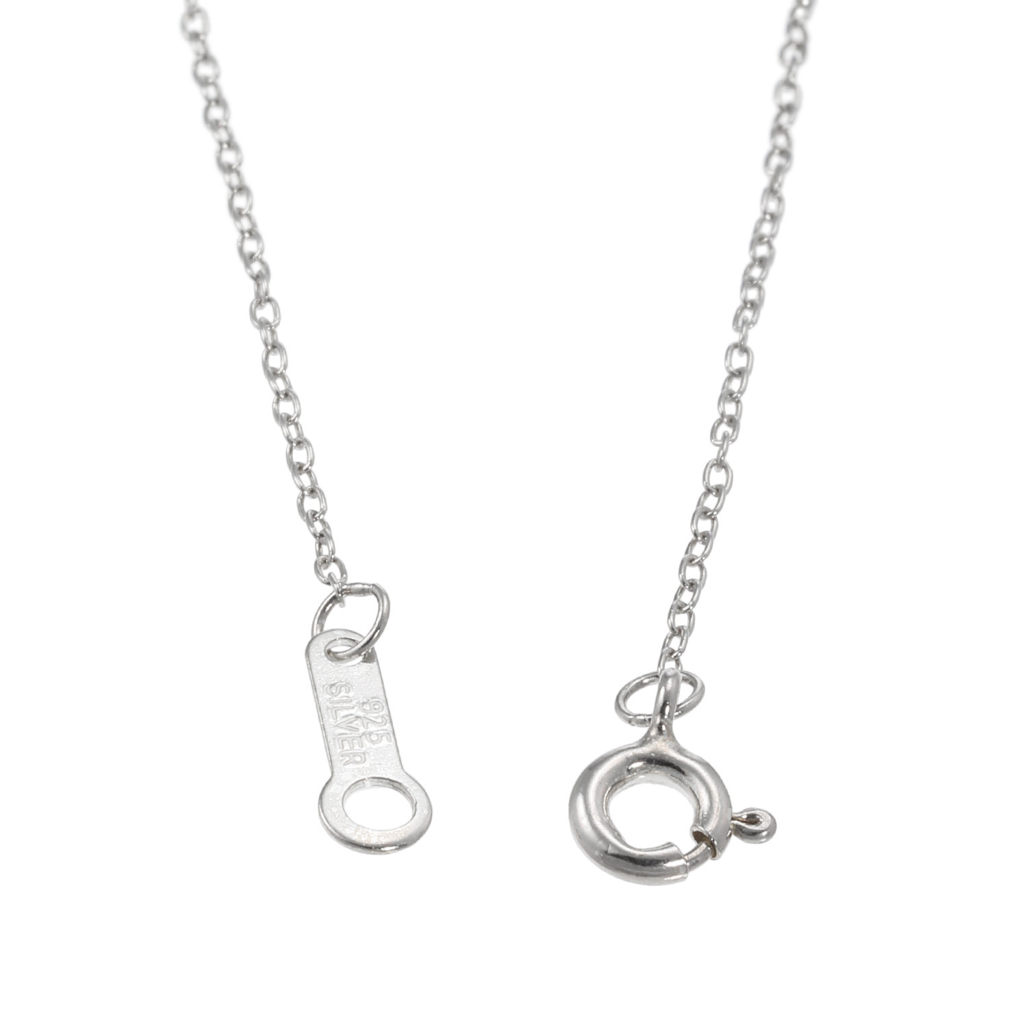 イーシア シルバー ハーキマーダイヤモンド ロッククリスタルクォーツ コスモワールド ロングペンダント