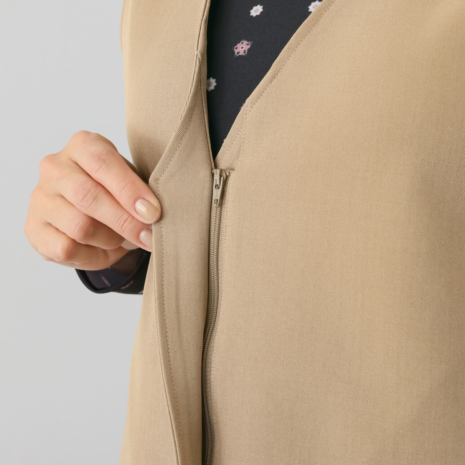 ダジュール ２ウェイロングジレ