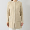 ダジュール フード付 ニットカーディガン