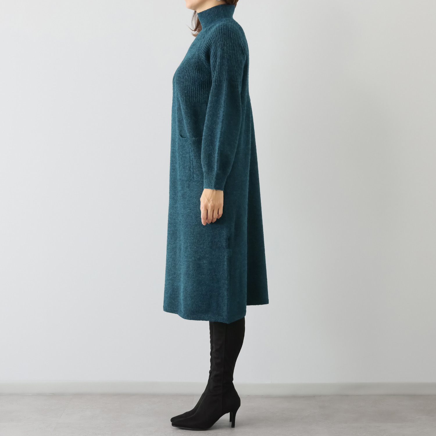 ダジュール デザイン ニットワンピース