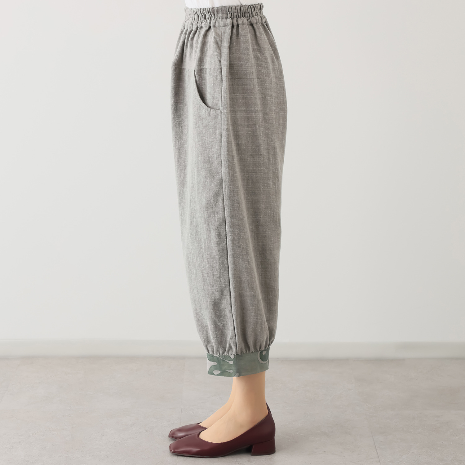 創作りょう パッチワークパンツ