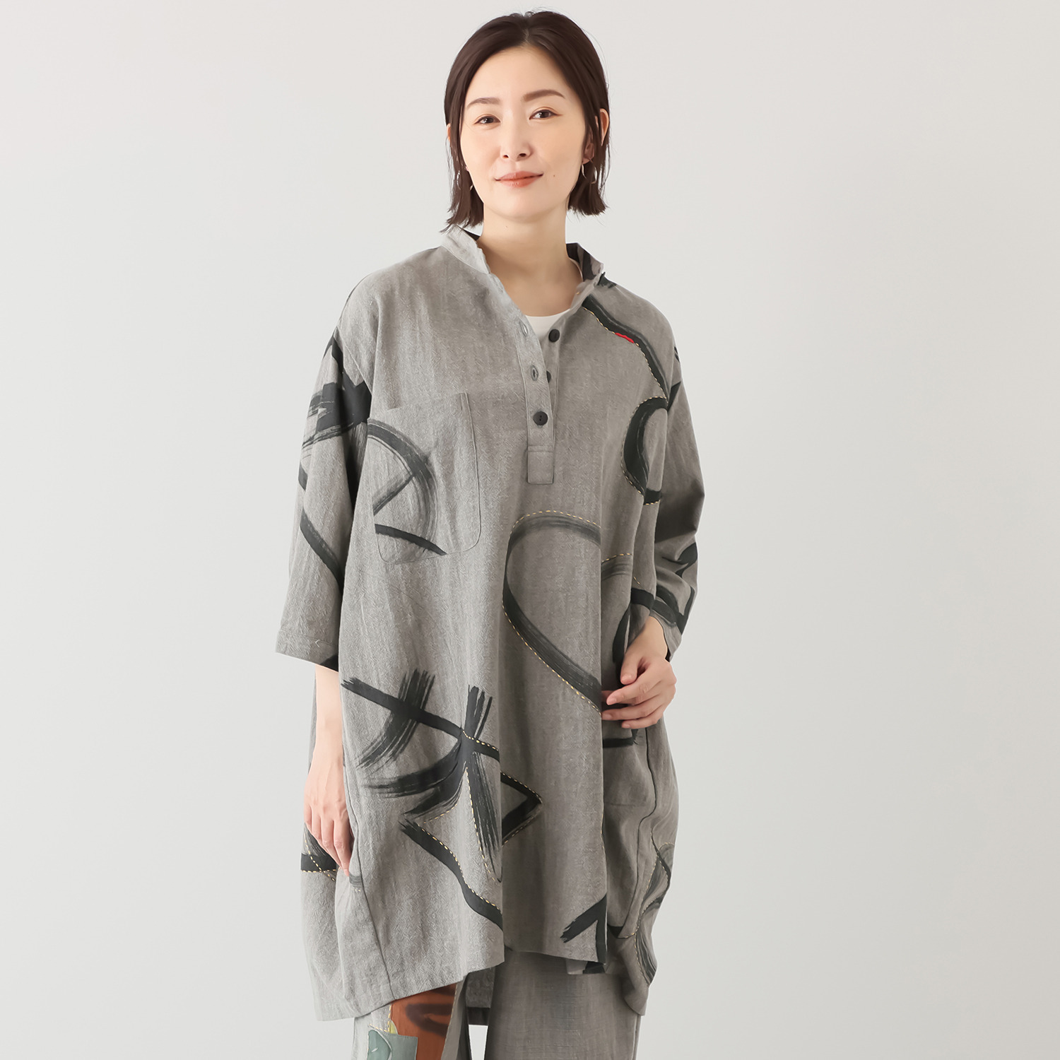 創作りょう 手描きワンピース