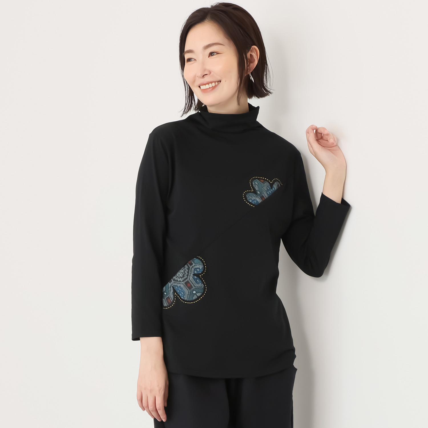 創作りょう パッチワークプルオーバー