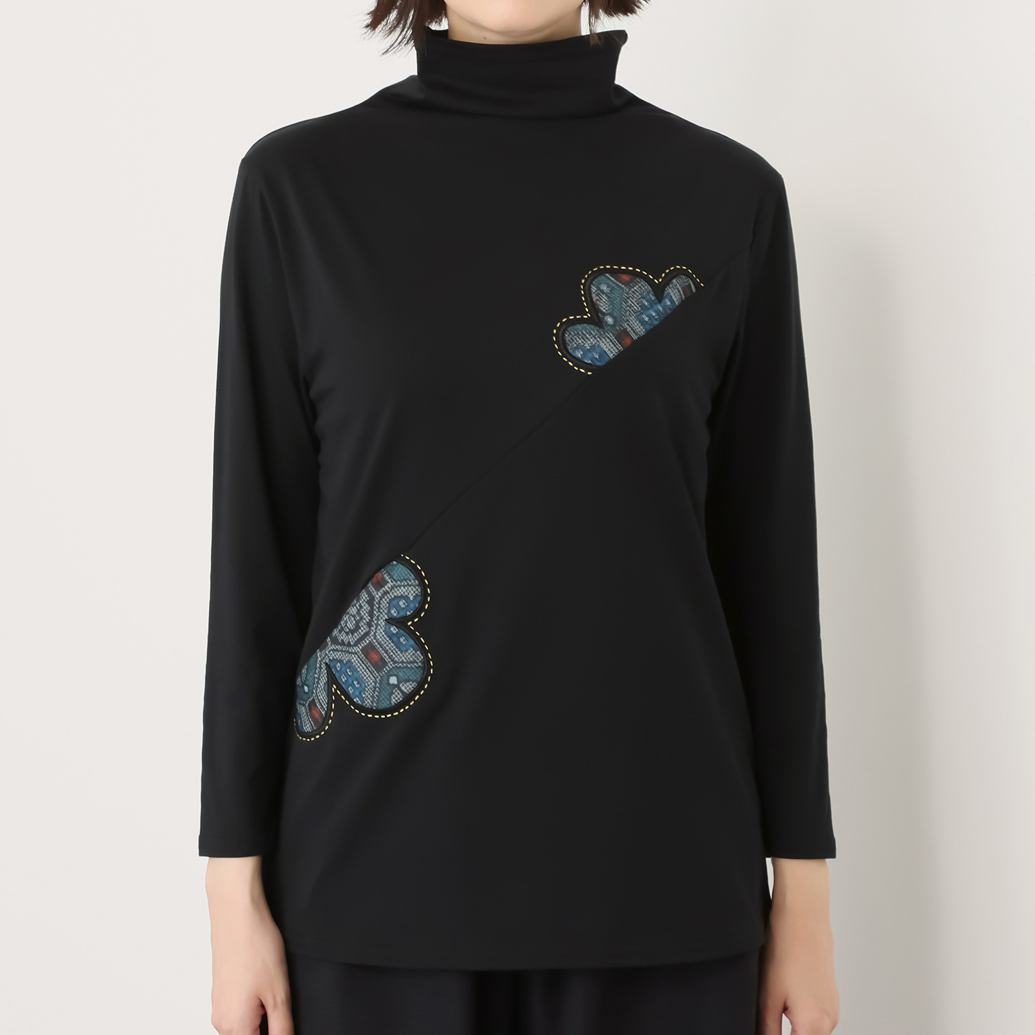 創作りょう パッチワークプルオーバー