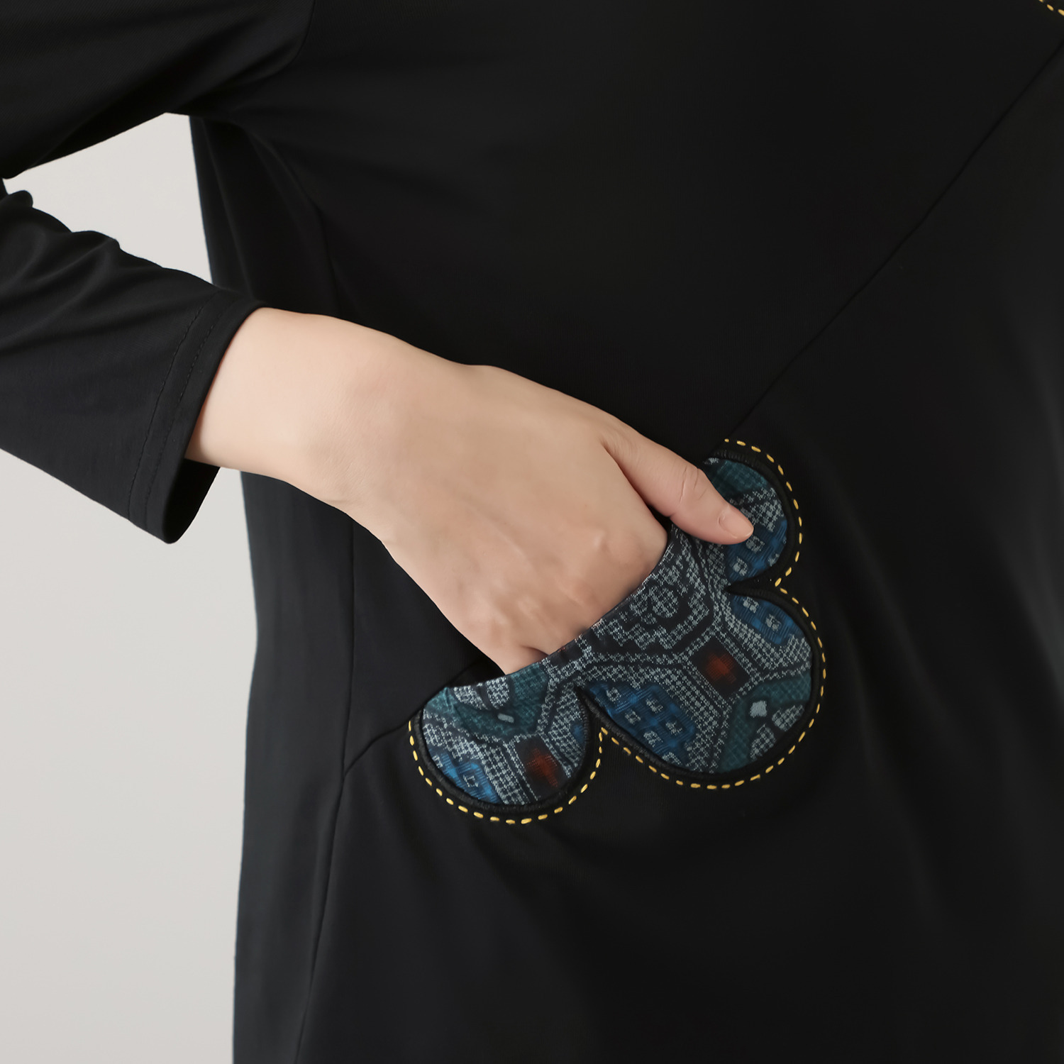 創作りょう パッチワークプルオーバー