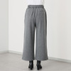 ルナリア 包まれたい心地良さ！ コットン混 タックワイドパンツ