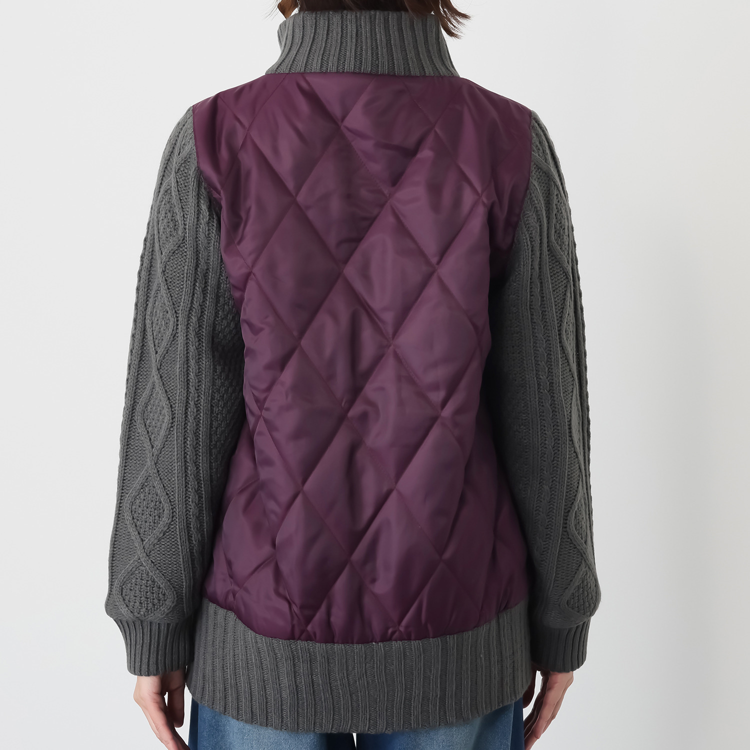 アンドフィールド 裏アルミヒート ドッキング ブルゾン