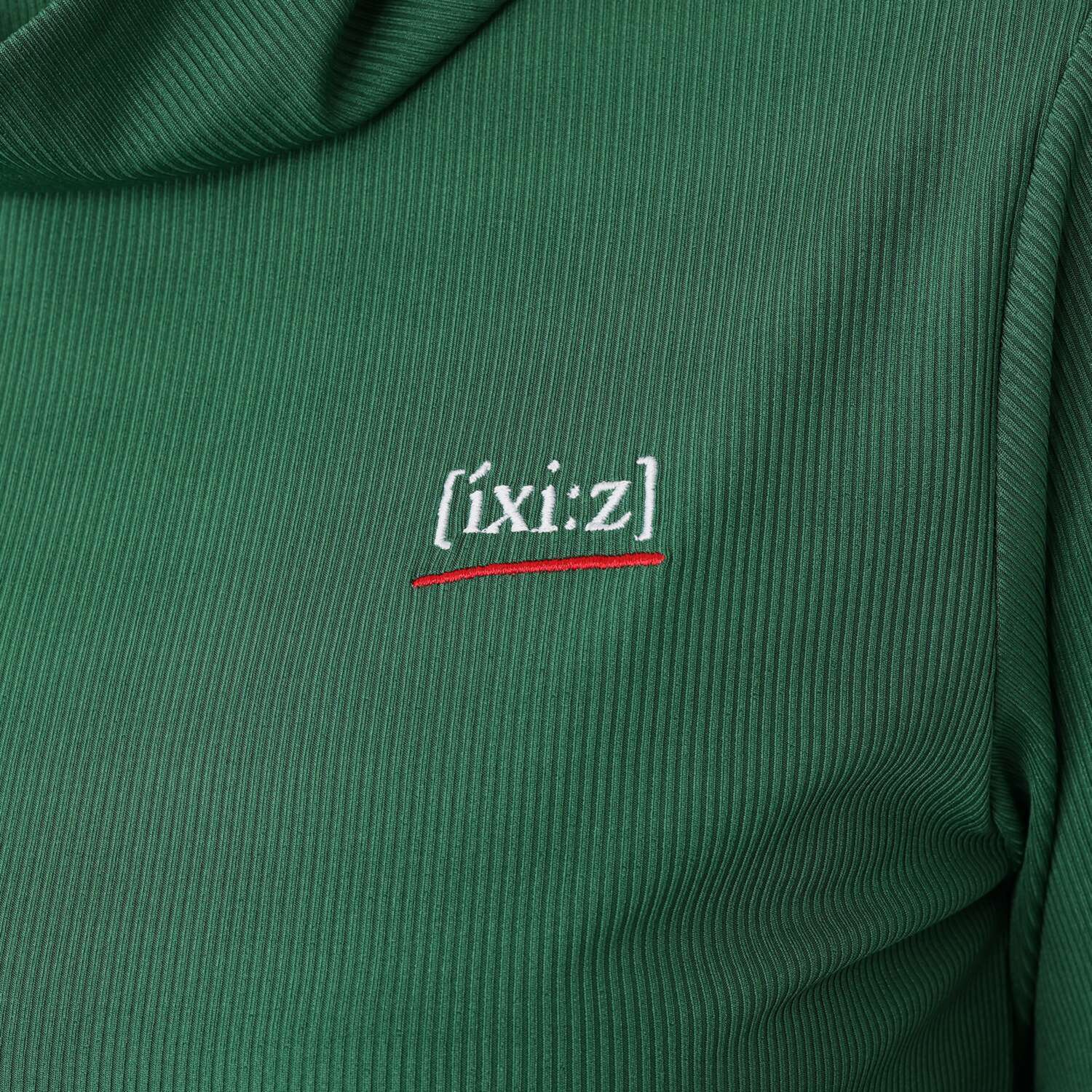 イクシーズ 着る彩りリブトップス