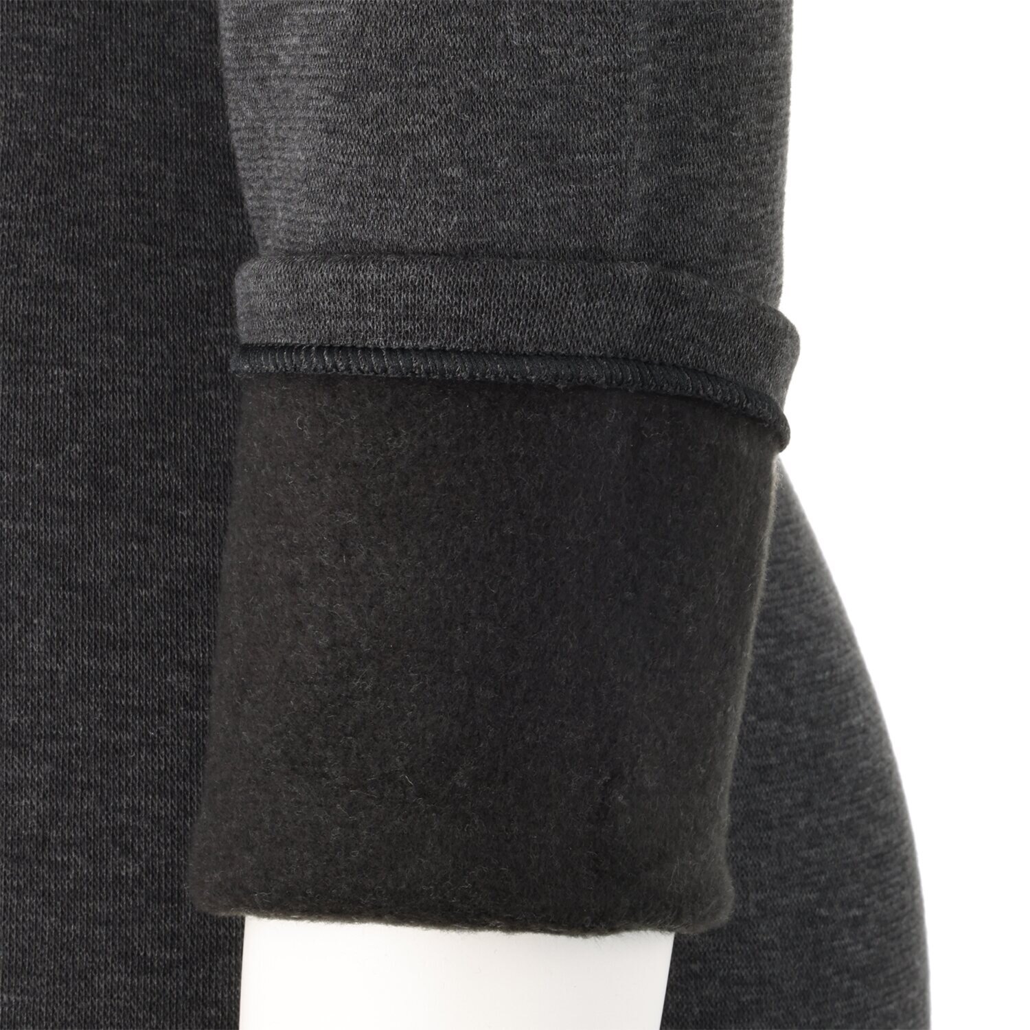 着まわし７デイズ カラーはお任せ！ 高保温・吸湿発熱　裏起毛 ハイネック カットソープルオーバー ２枚セット