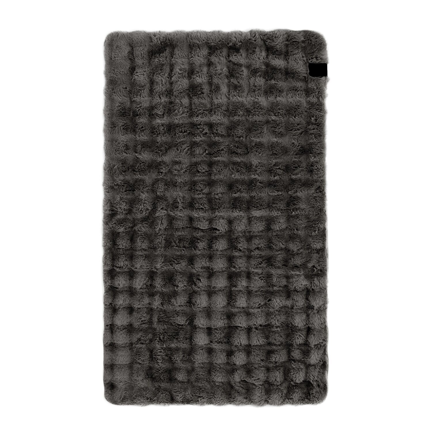 クワッズ 寒い冬の必需品 １枚４役！ 思わず触りたくなる ふわもことろける あったか電気毛布 ＱＳ４３３