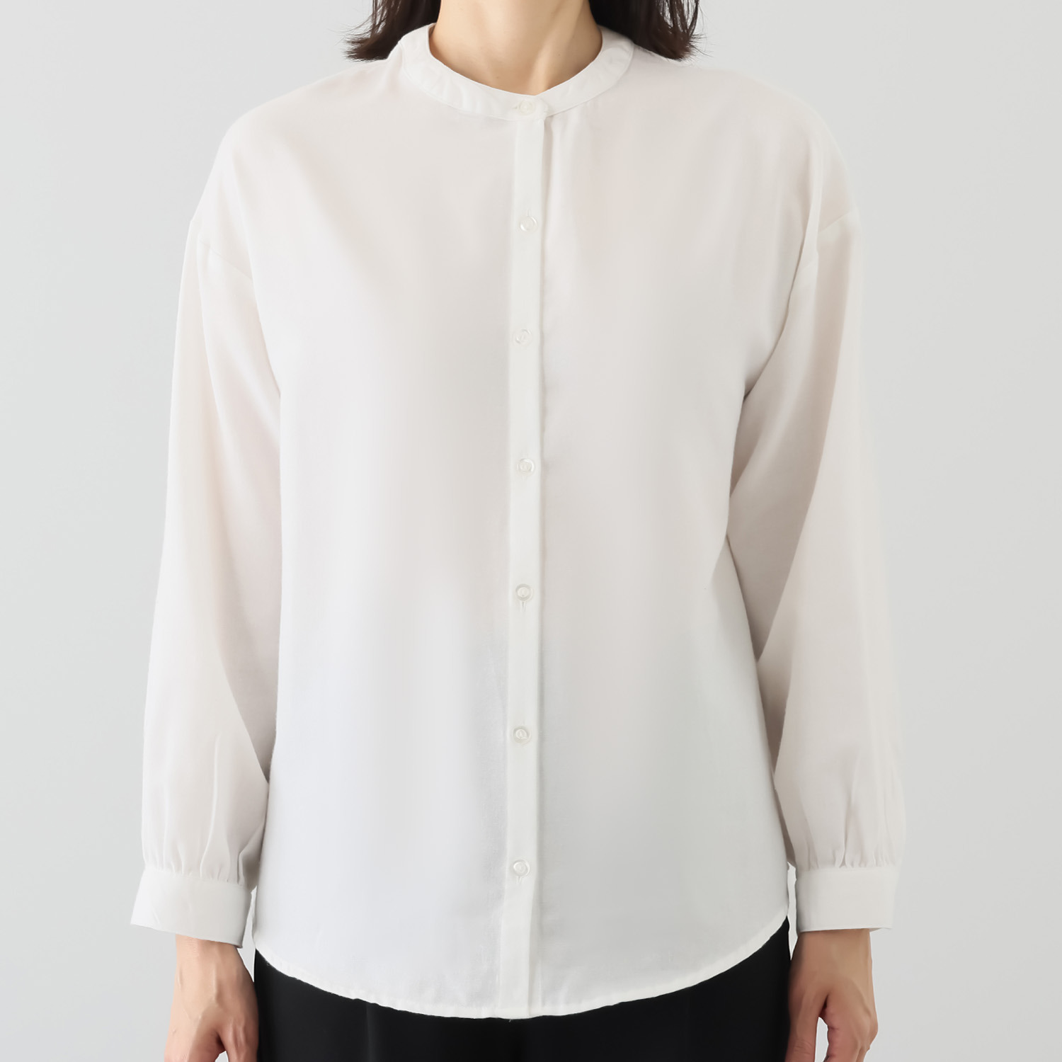 エムエムオー ニットベスト× 無地ブラウス アンサンブル