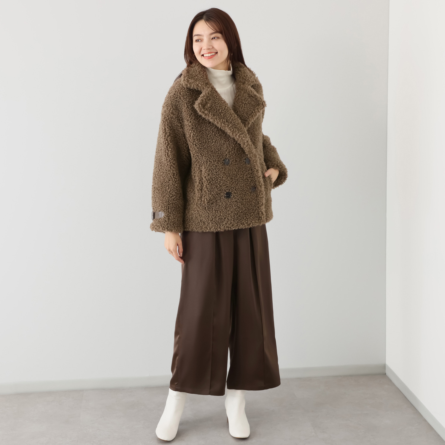 タマミ　ワタナベ プードルジャケット “カーリープードル”