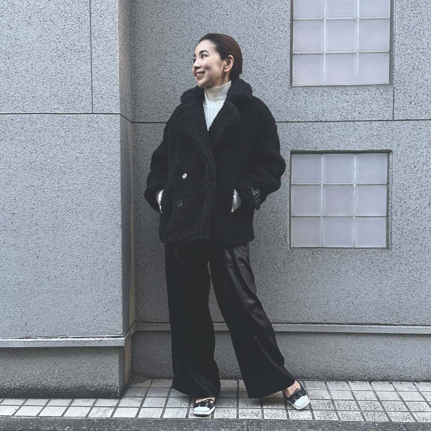 タマミ　ワタナベ プードルジャケット “カーリープードル”