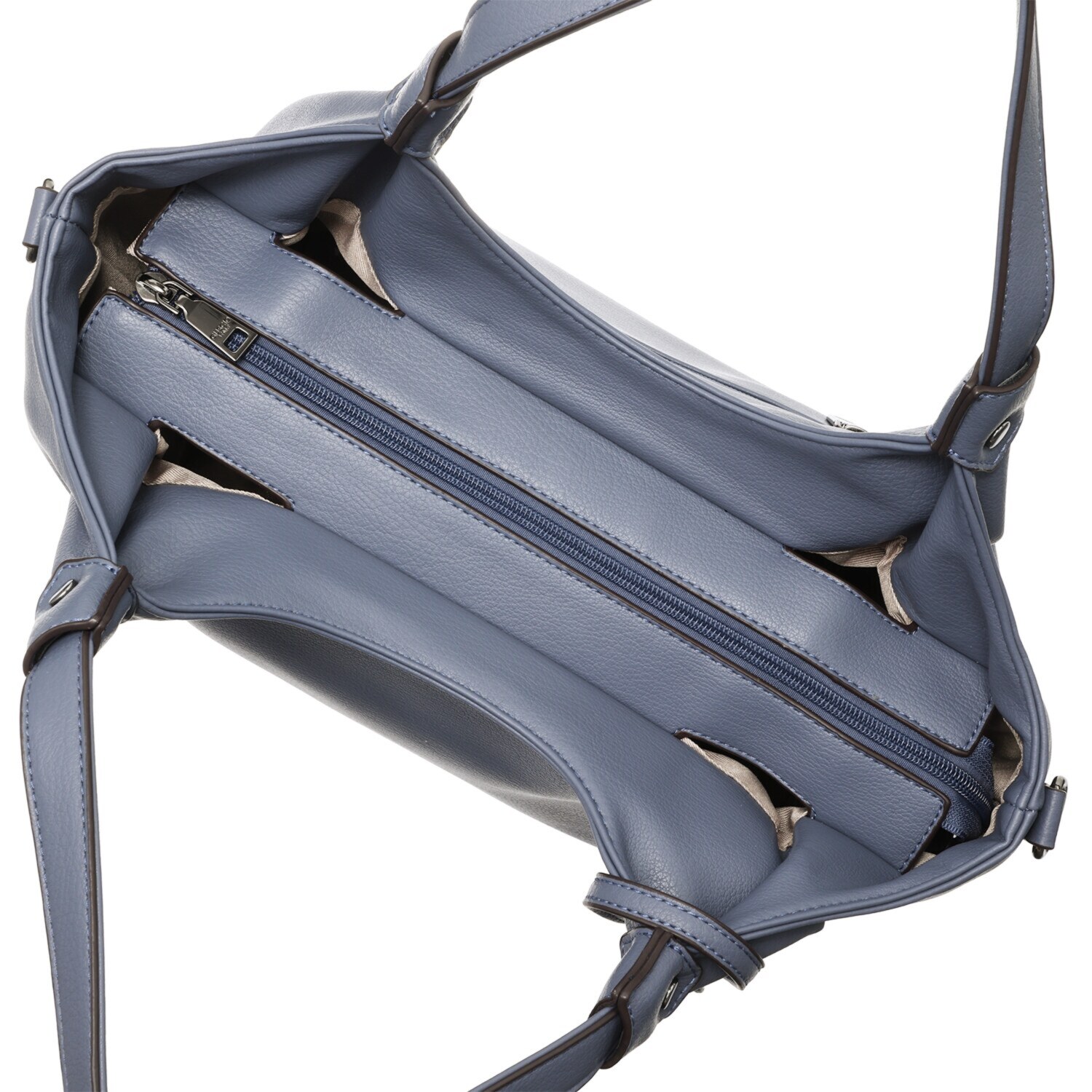 グッシオイタリー はっ水 レザータッチ素材 トートバッグ＆ ミニポシェットセット ＜ロゴチャーム付＞