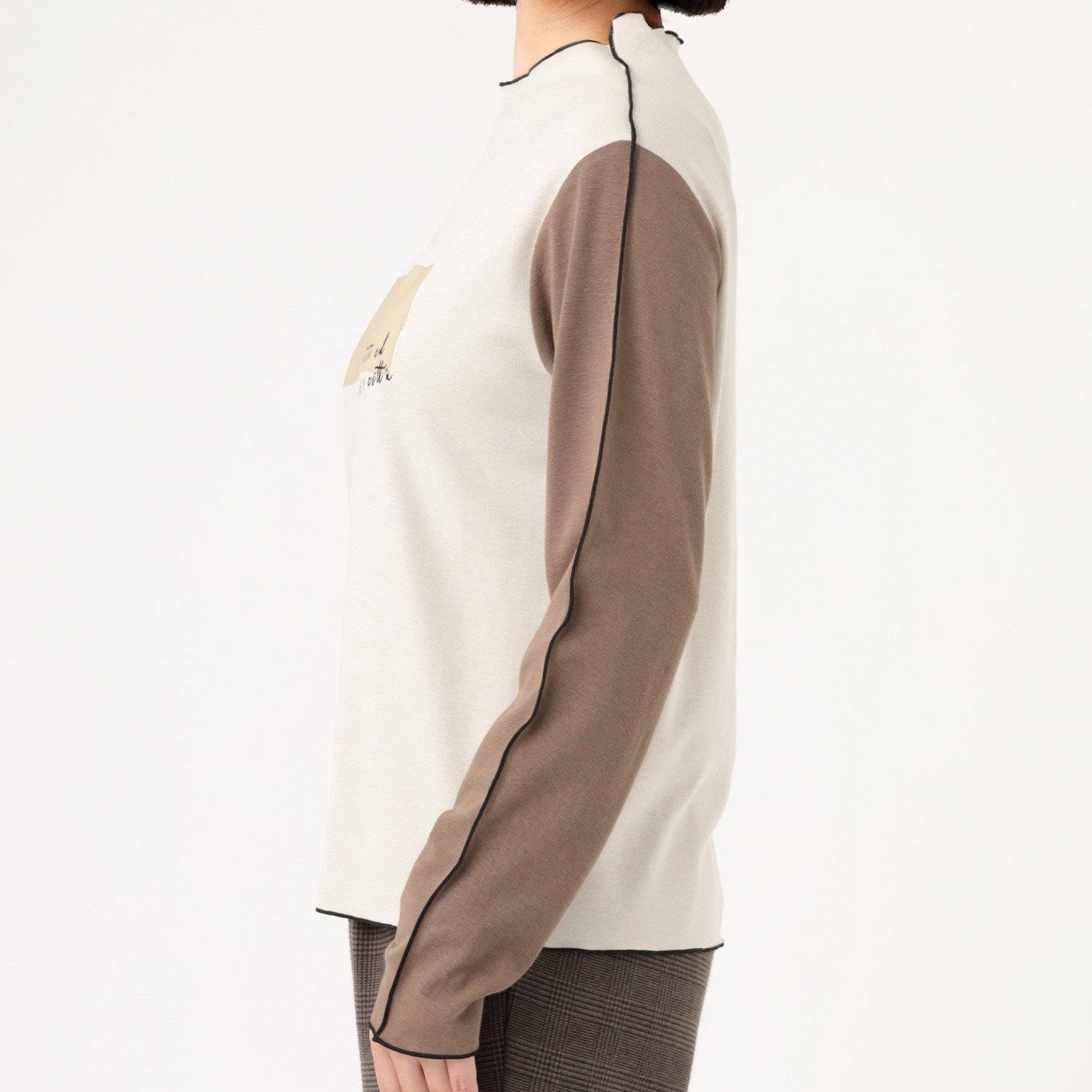 クオリー ロングスリーブ カットソープルオーバー