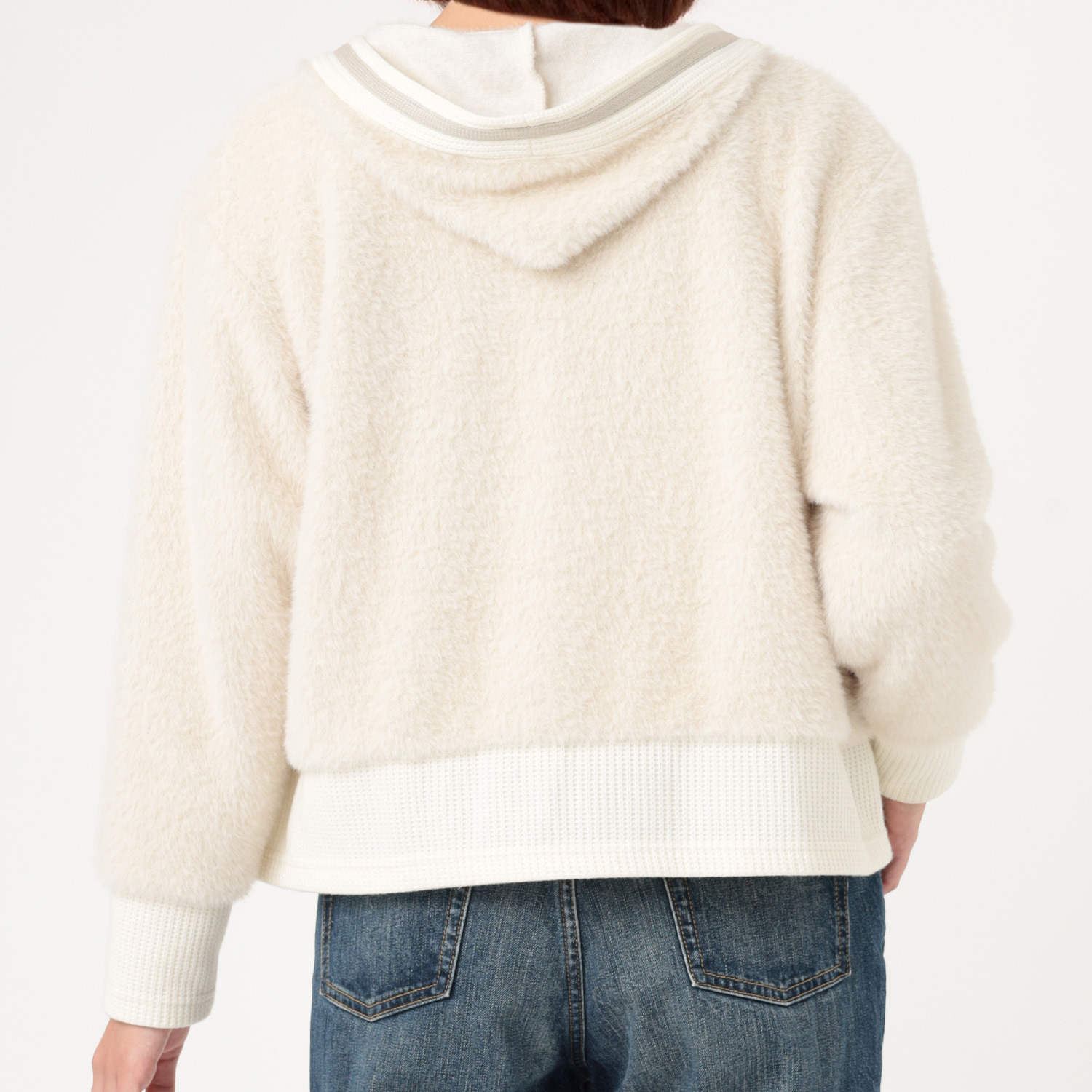 クオリー フーディー カーディガン