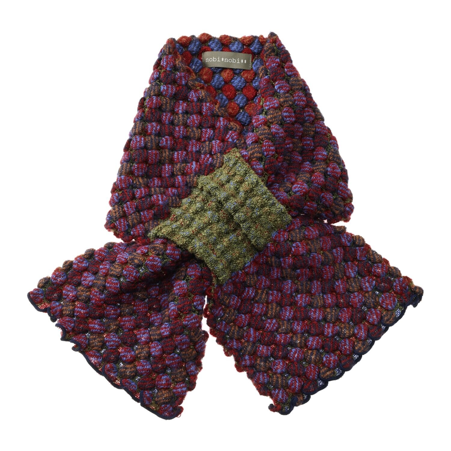 ノビノビ ＜日本製＞ ポコポコ キャンディマフラー