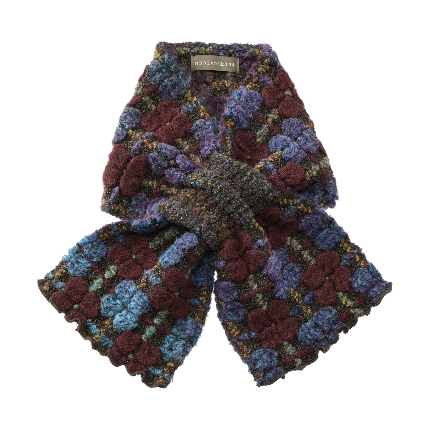 ノビノビ ＜日本製＞ ポコポコ キャンディマフラー