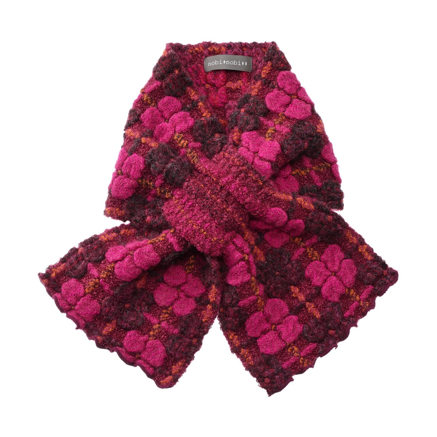 ノビノビ ＜日本製＞ ポコポコ キャンディマフラー