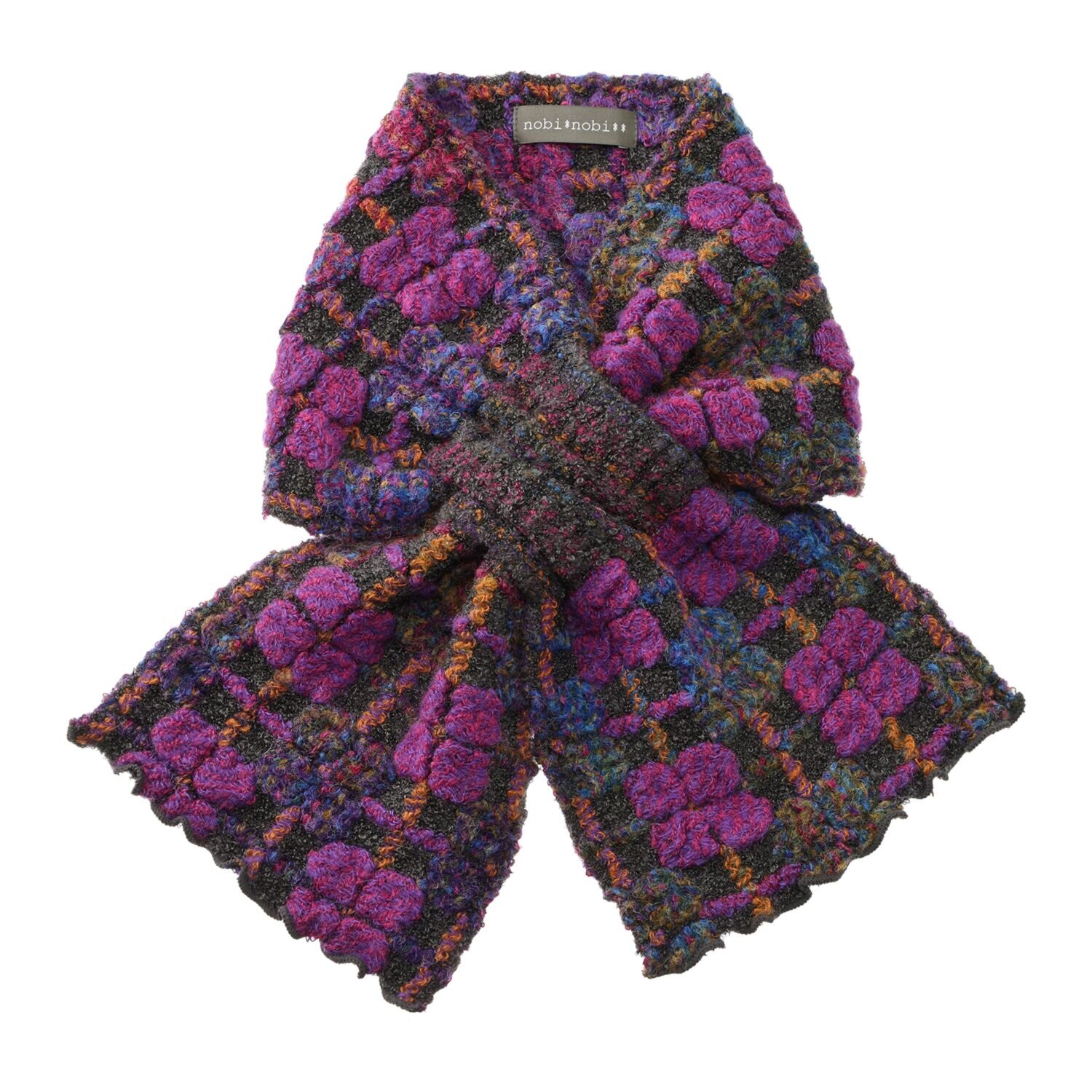 ノビノビ ＜日本製＞ ポコポコ キャンディマフラー