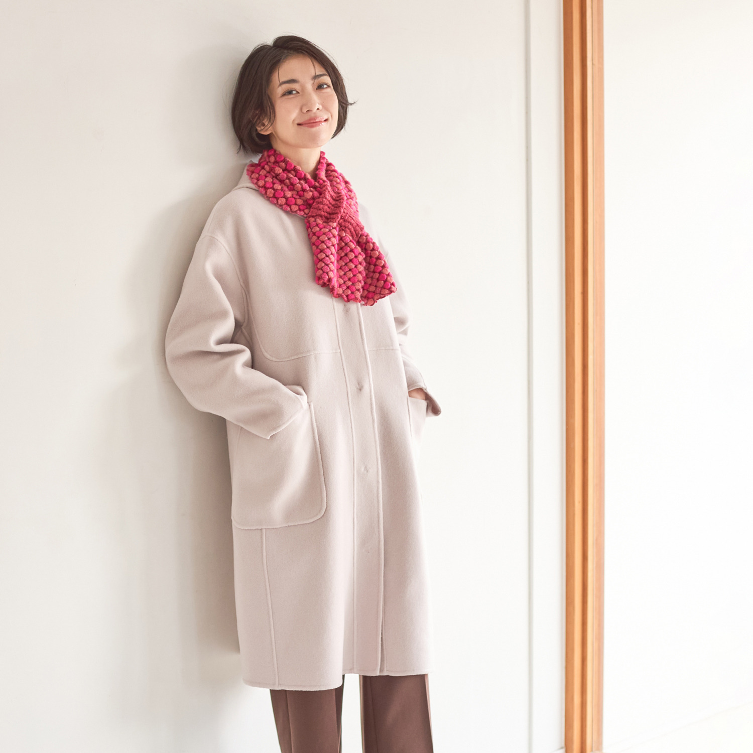 ノビノビ ＜日本製＞ ポコポコ キャンディマフラー