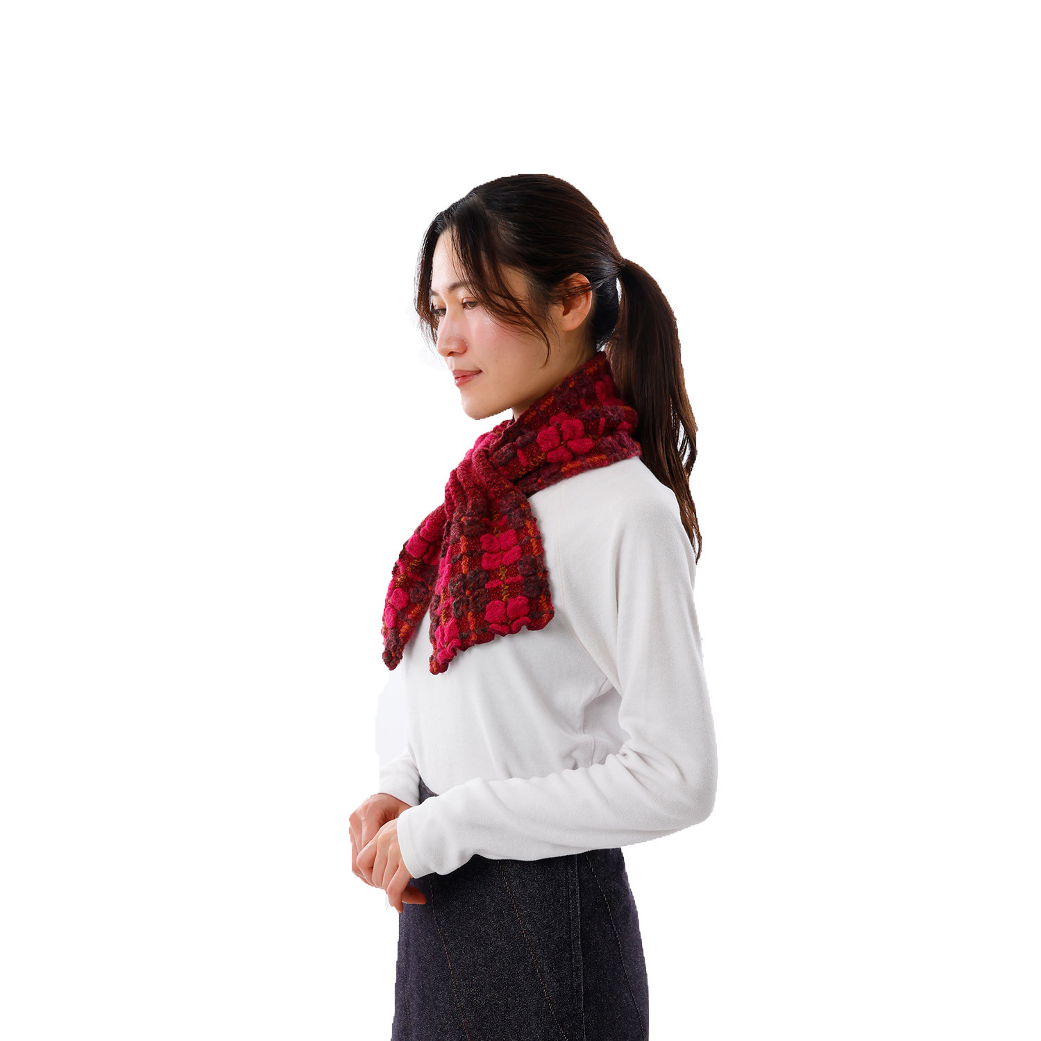 ノビノビ ＜日本製＞ ポコポコ キャンディマフラー