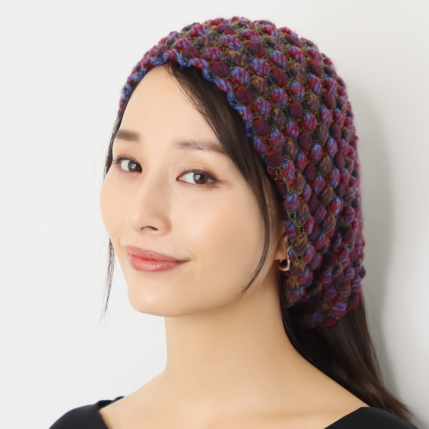 ノビノビ ＜日本製＞ ポコポコ ターバンネックウォーマー