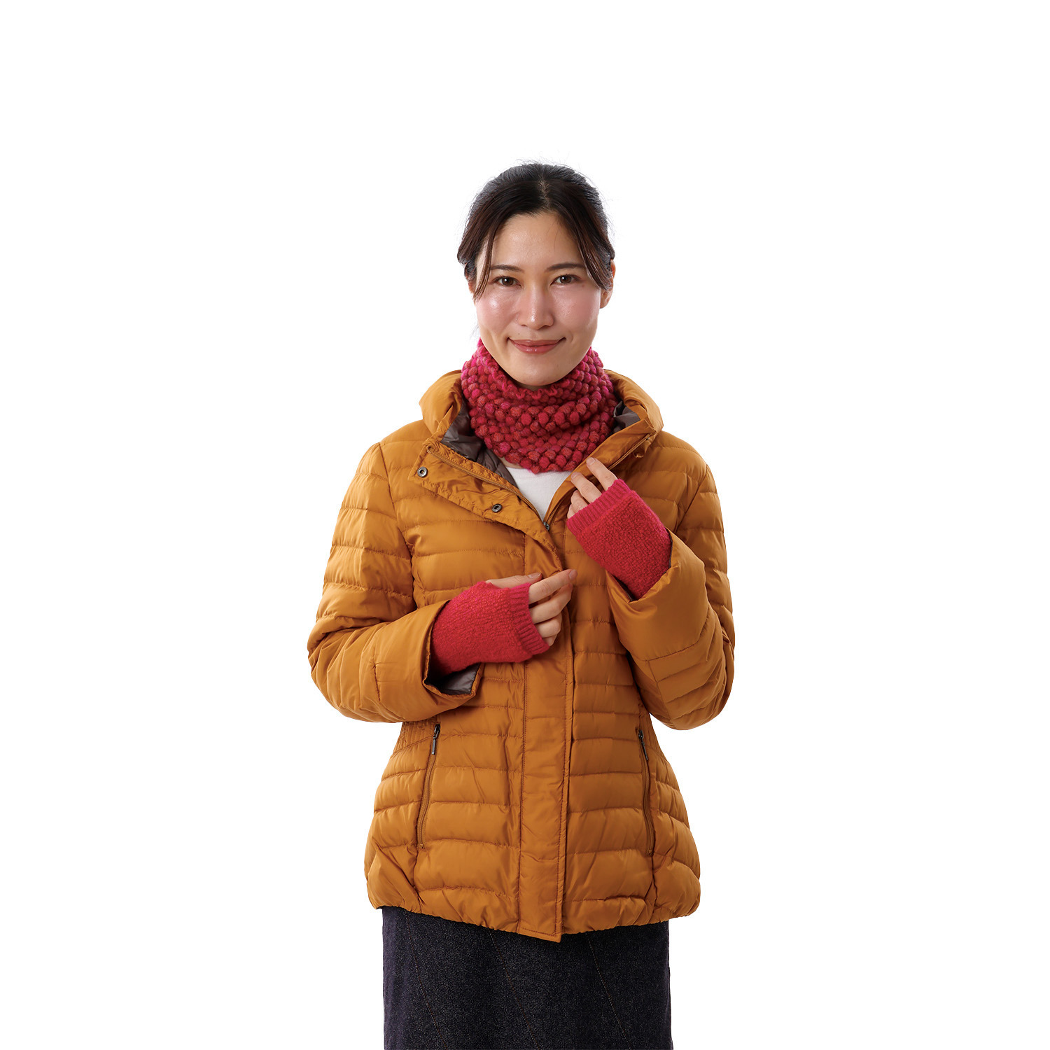 ノビノビ ＜日本製＞ ポコポコ ターバンネックウォーマー