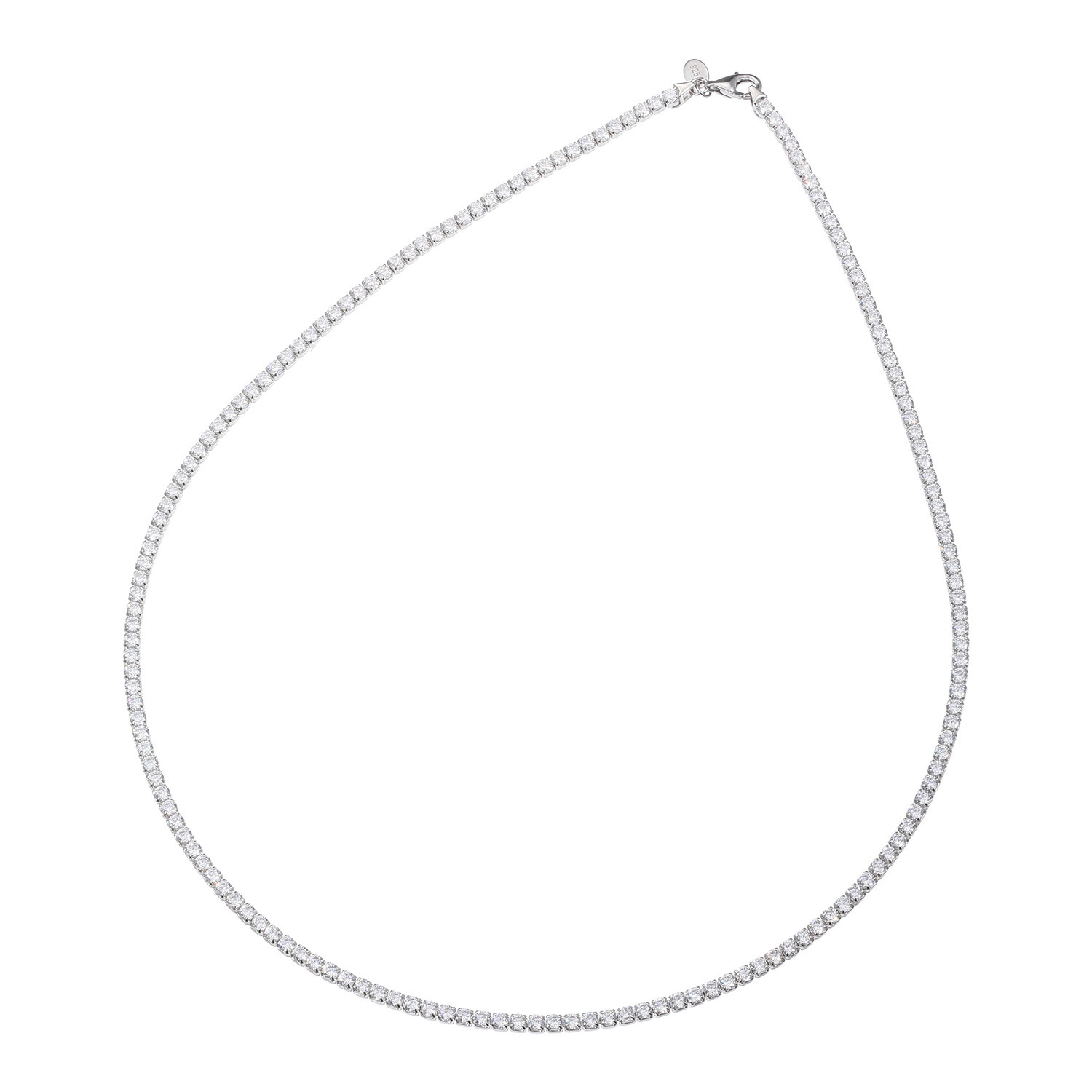 ダイアモア シルバー　ＣＺ テニスネックレス