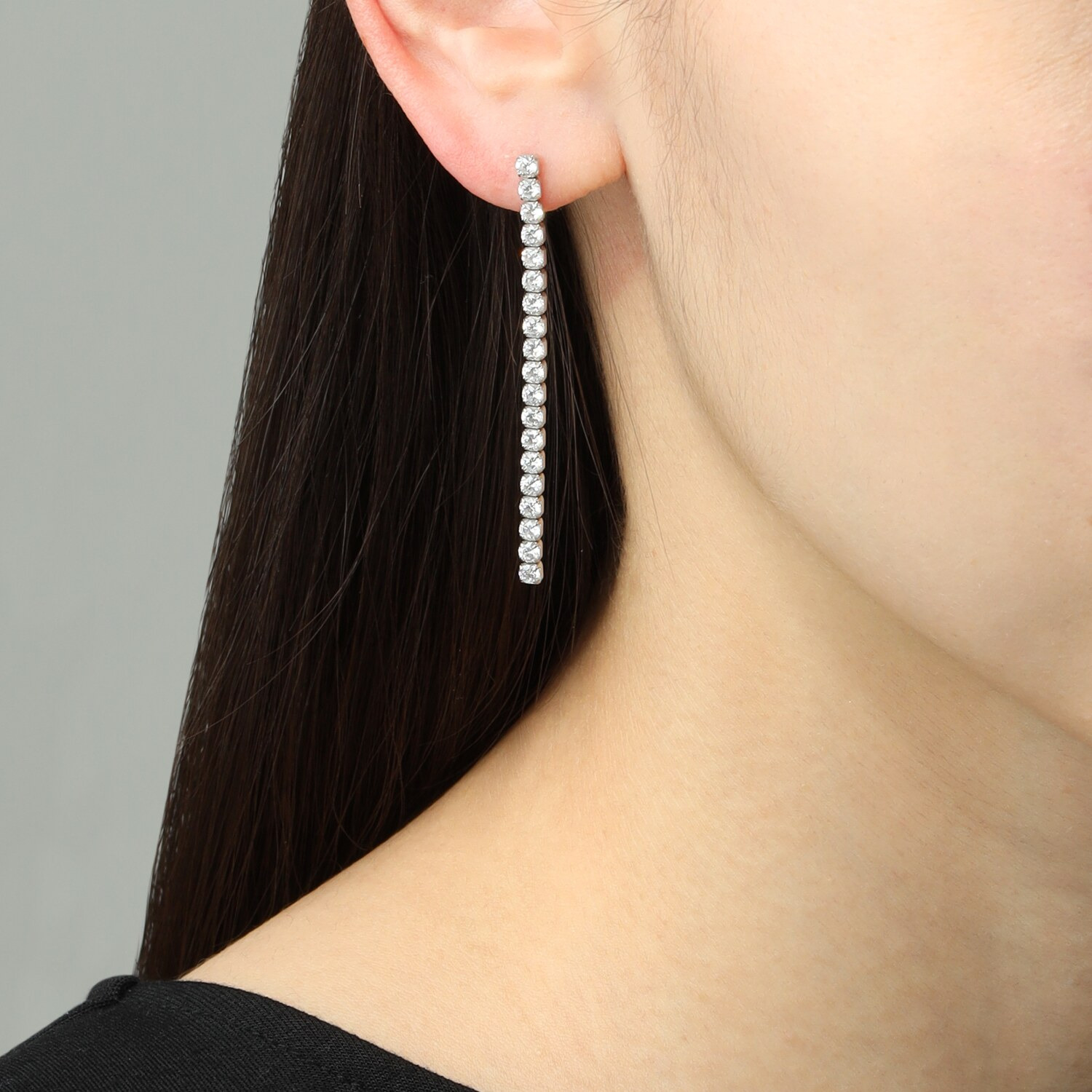 ダイアモア シルバー　ＣＺ テニスピアス