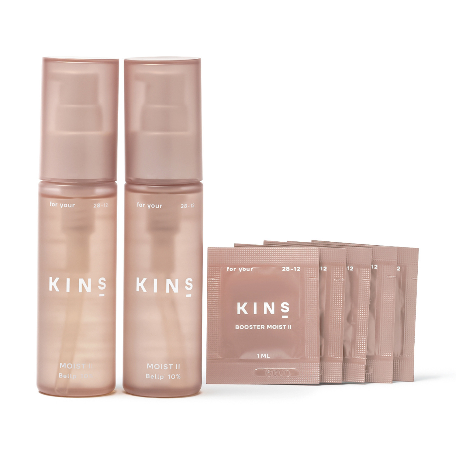 ＫＩＮＳ 美肌菌発想の ハリツヤ潤い美容液 ブースターモイストＩＩ ２本増量セット