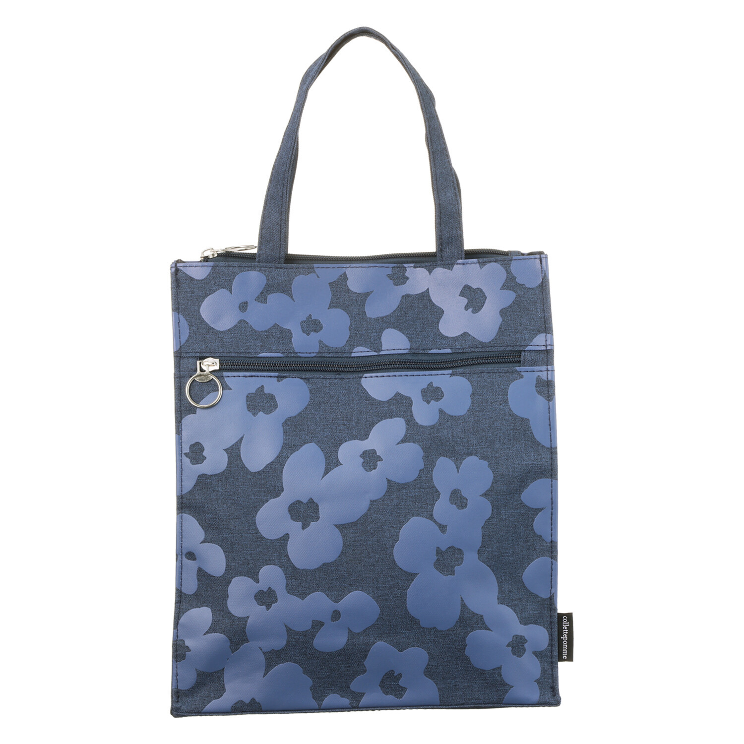 ダジュール フラワープリント トートバッグ